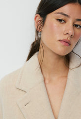 The Slouch™ Coat - Soft Wool Cashmere - HEATHER LIGHT OATMEAL