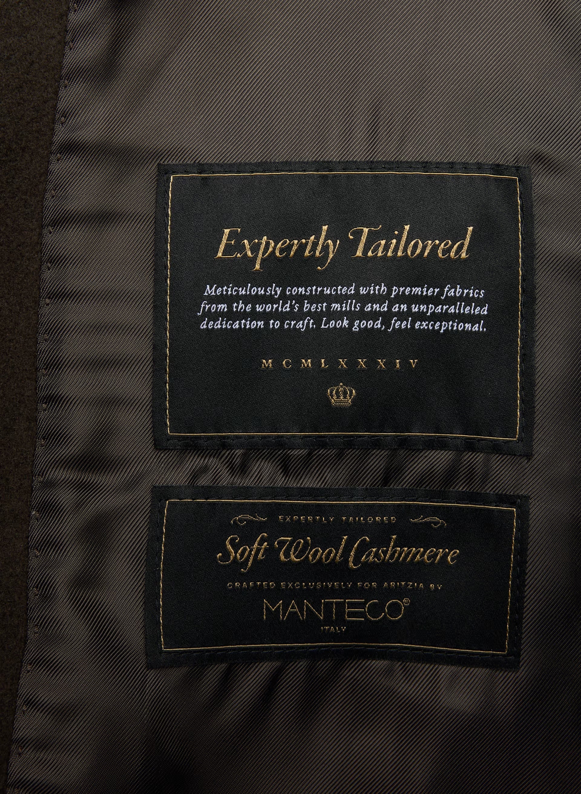 The Slouch™ Coat - Soft Wool Cashmere - CACAO NIB BROWN