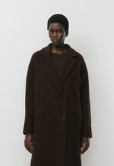 The Slouch™ Coat - Soft Wool Cashmere - CACAO NIB BROWN