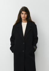 The Only Coat - Soft Wool Cashmere - BLACK
