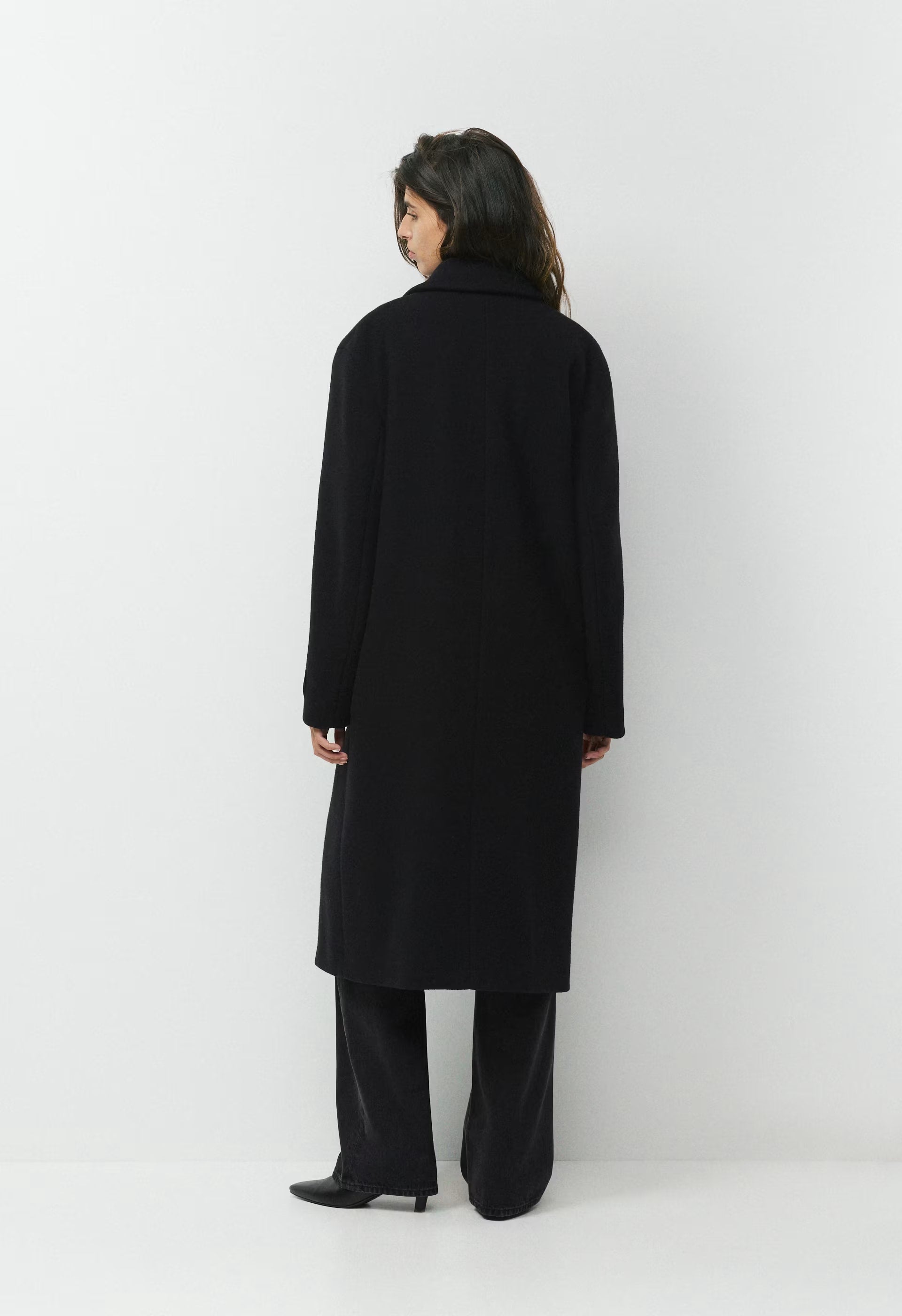 The Only Coat - Soft Wool Cashmere - BLACK