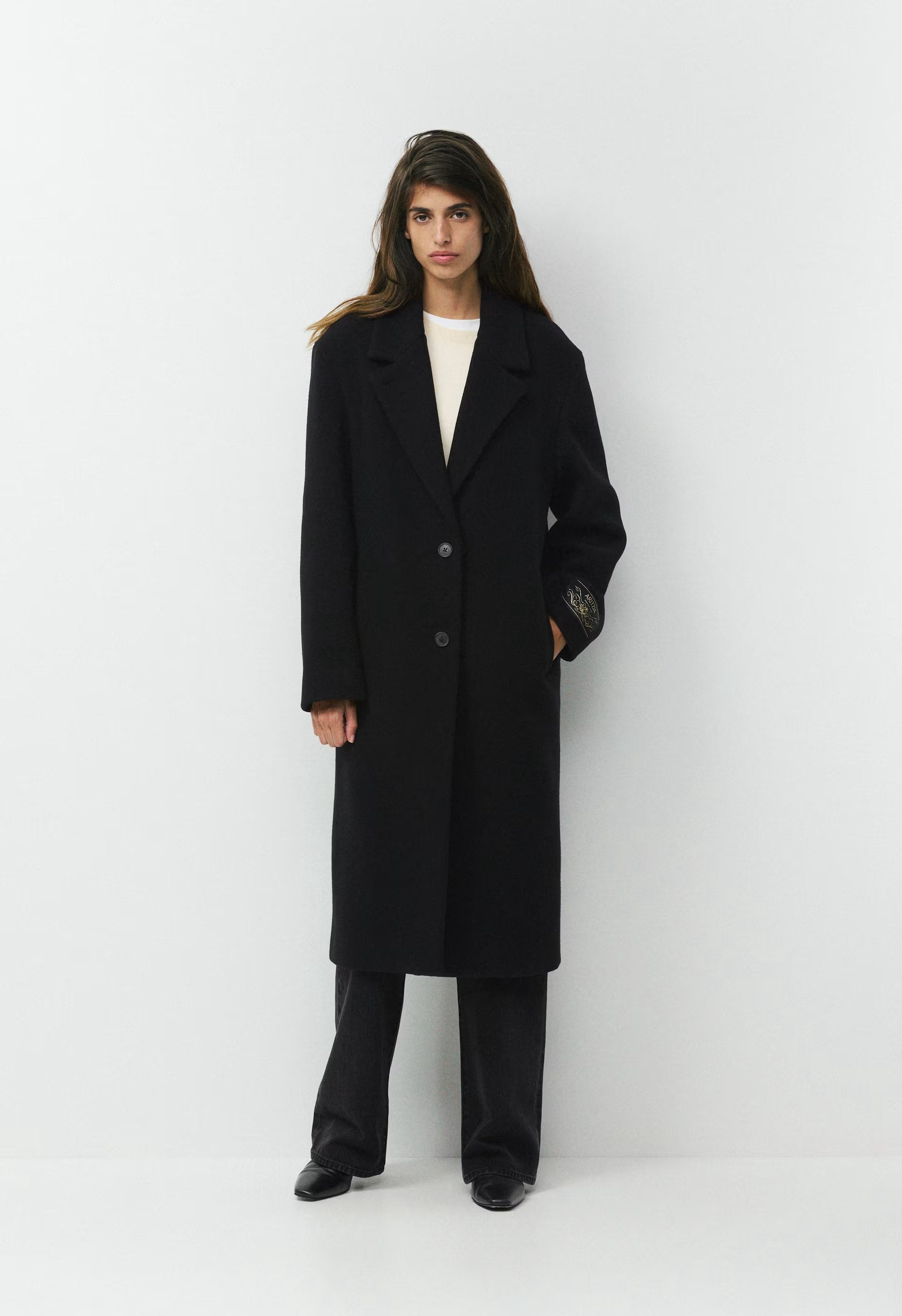 The Only Coat - Soft Wool Cashmere - BLACK