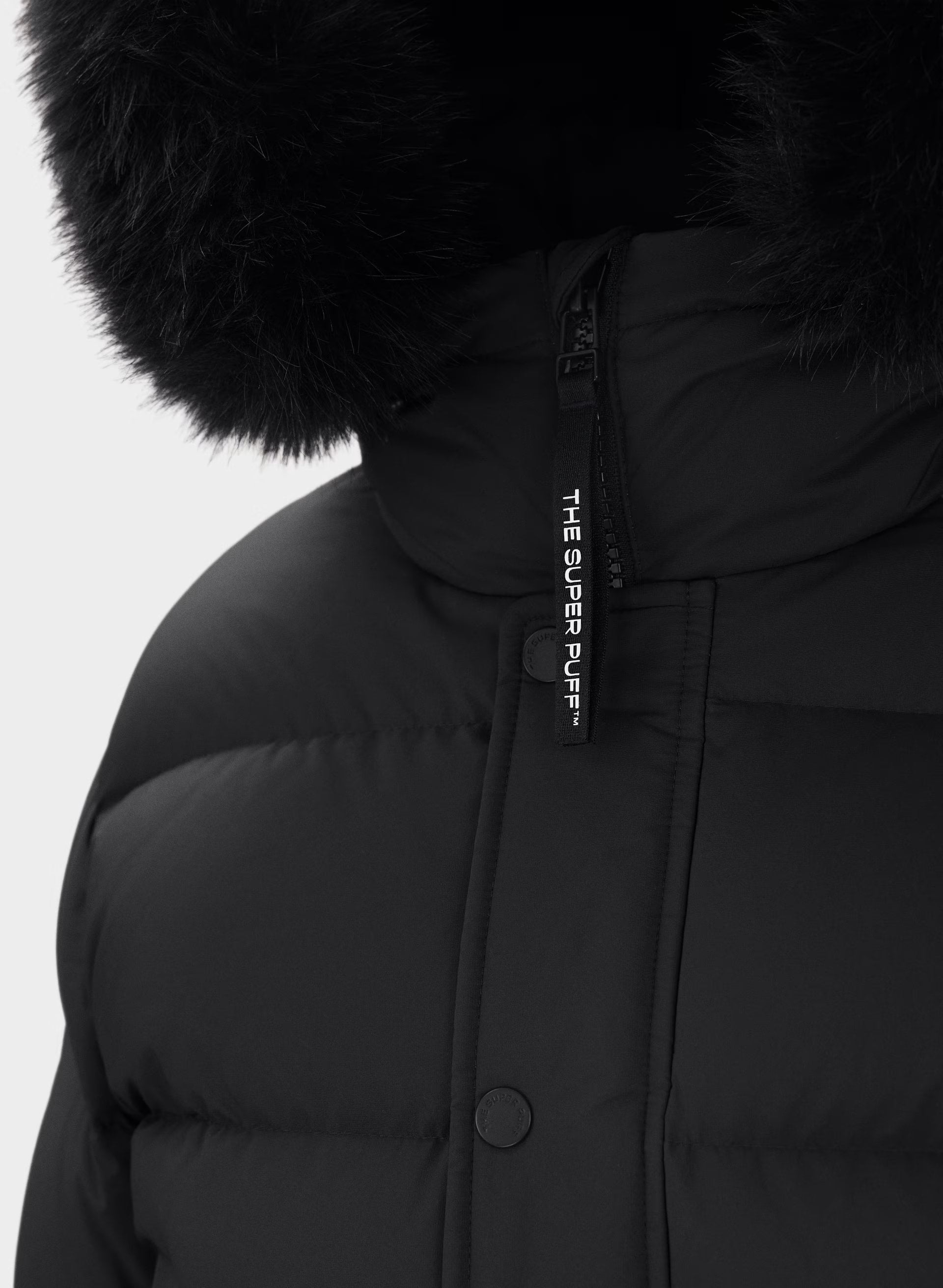 The Super Chalet Puff™ - cliMATTE™ - BLACK/BLACK