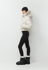 The Super Chalet Puff™ - cliMATTE™ - MT PEARL/ MT PEARL