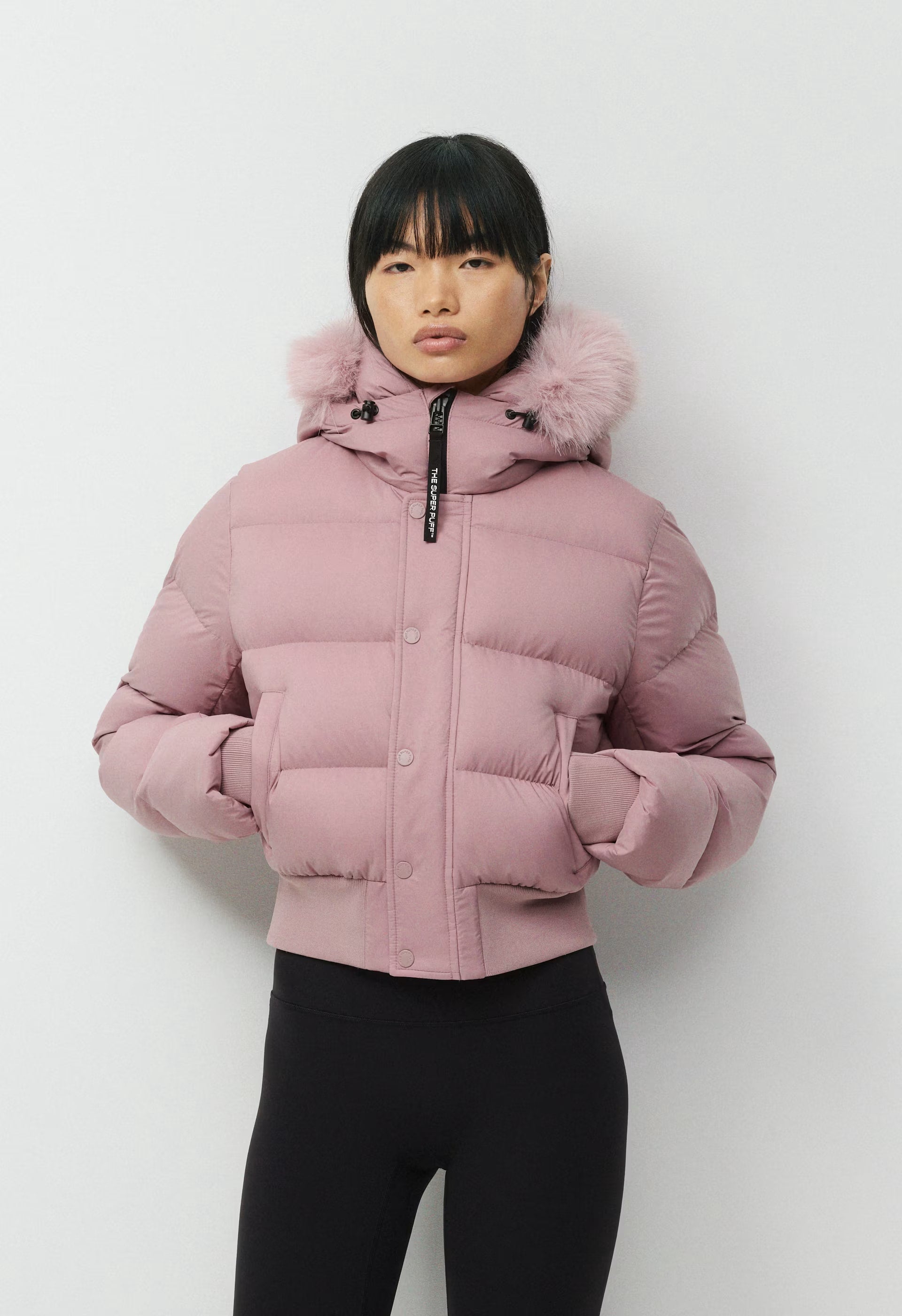 The Super Chalet Puff™ - cliMATTE™ - CLAREMONT/ DUSTY PINK