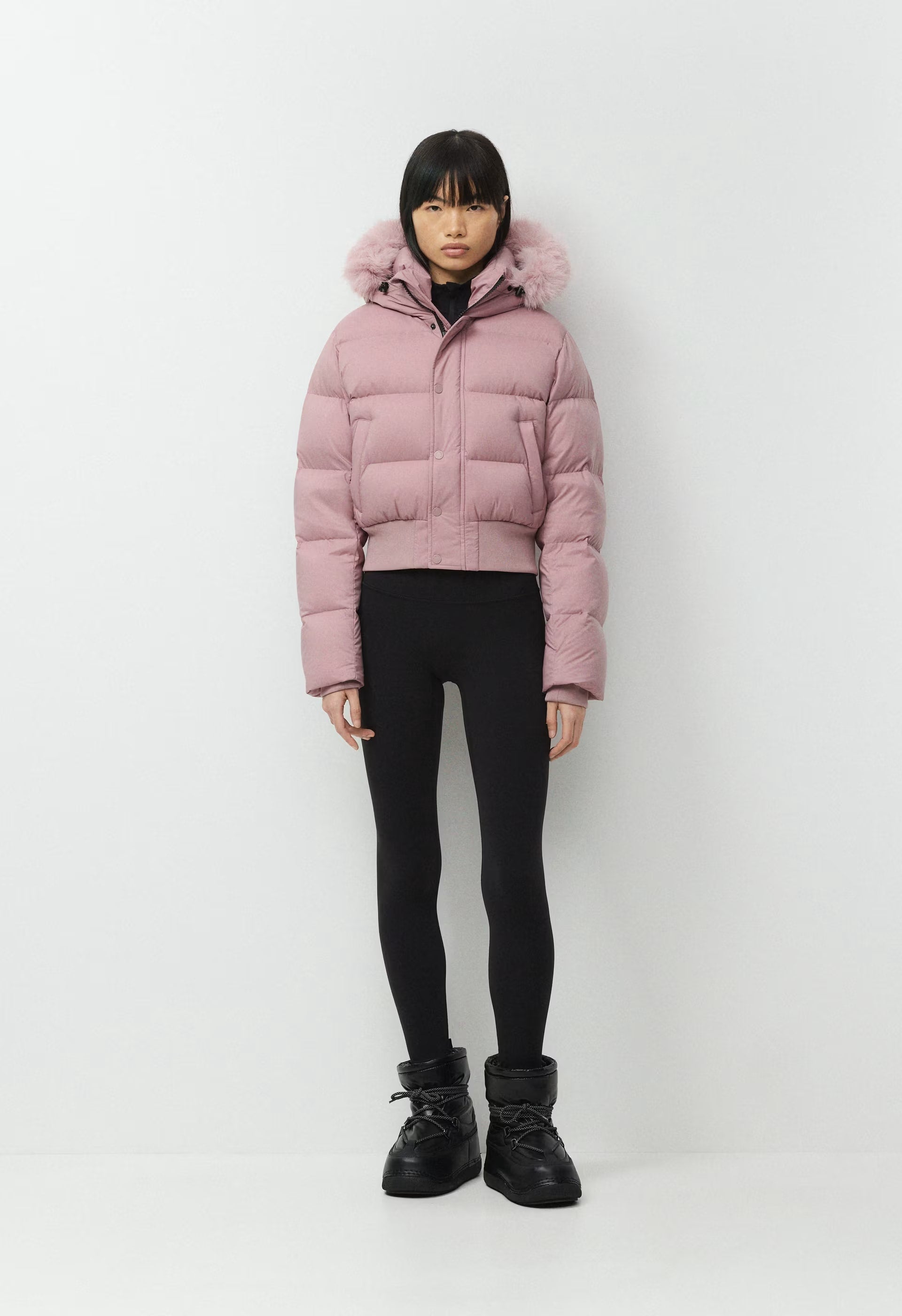 The Super Chalet Puff™ - cliMATTE™ - CLAREMONT/ DUSTY PINK