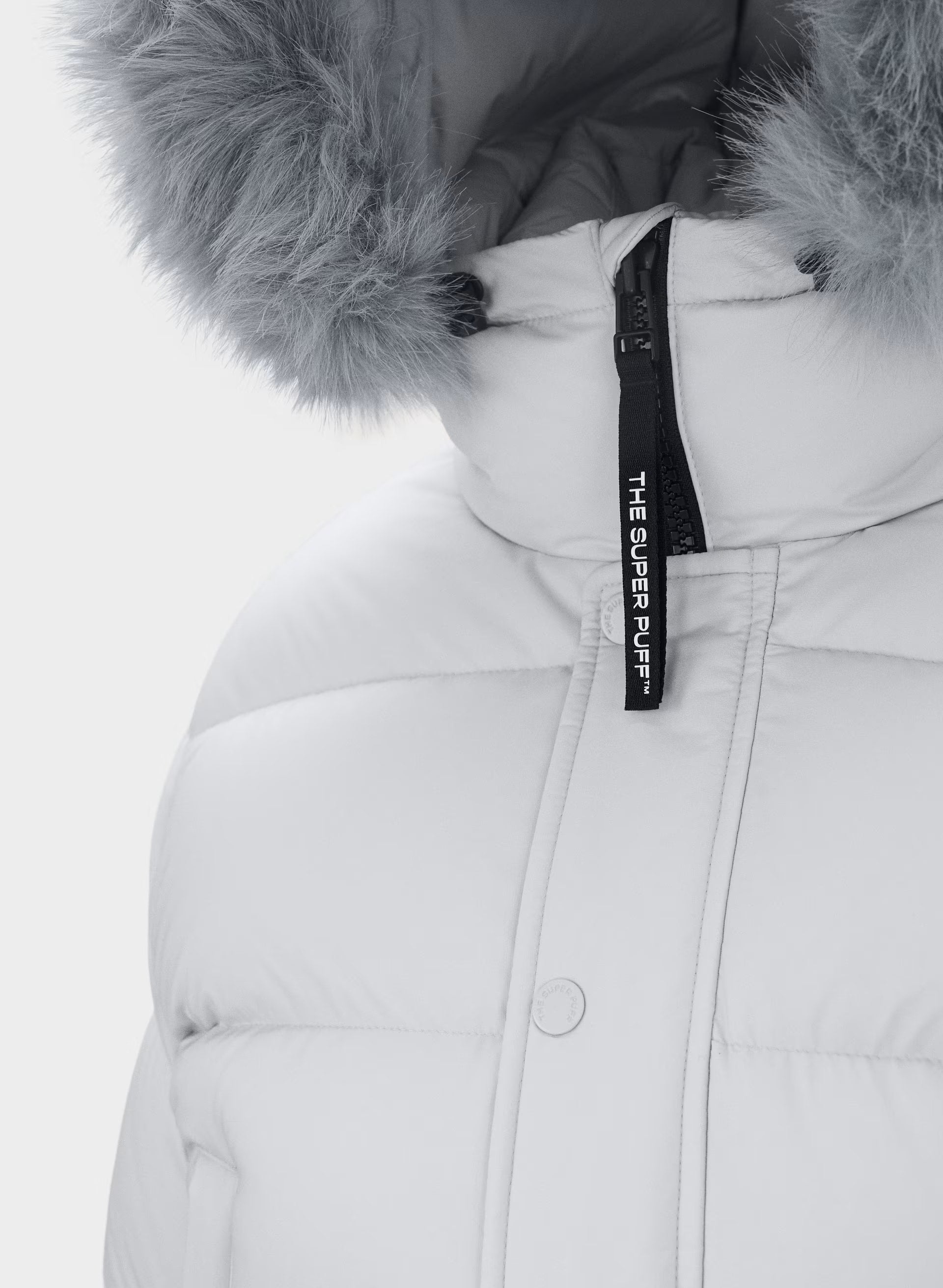 The Super Chalet Puff™ - cliMATTE™ - CHRME GREY/MN DST GREY