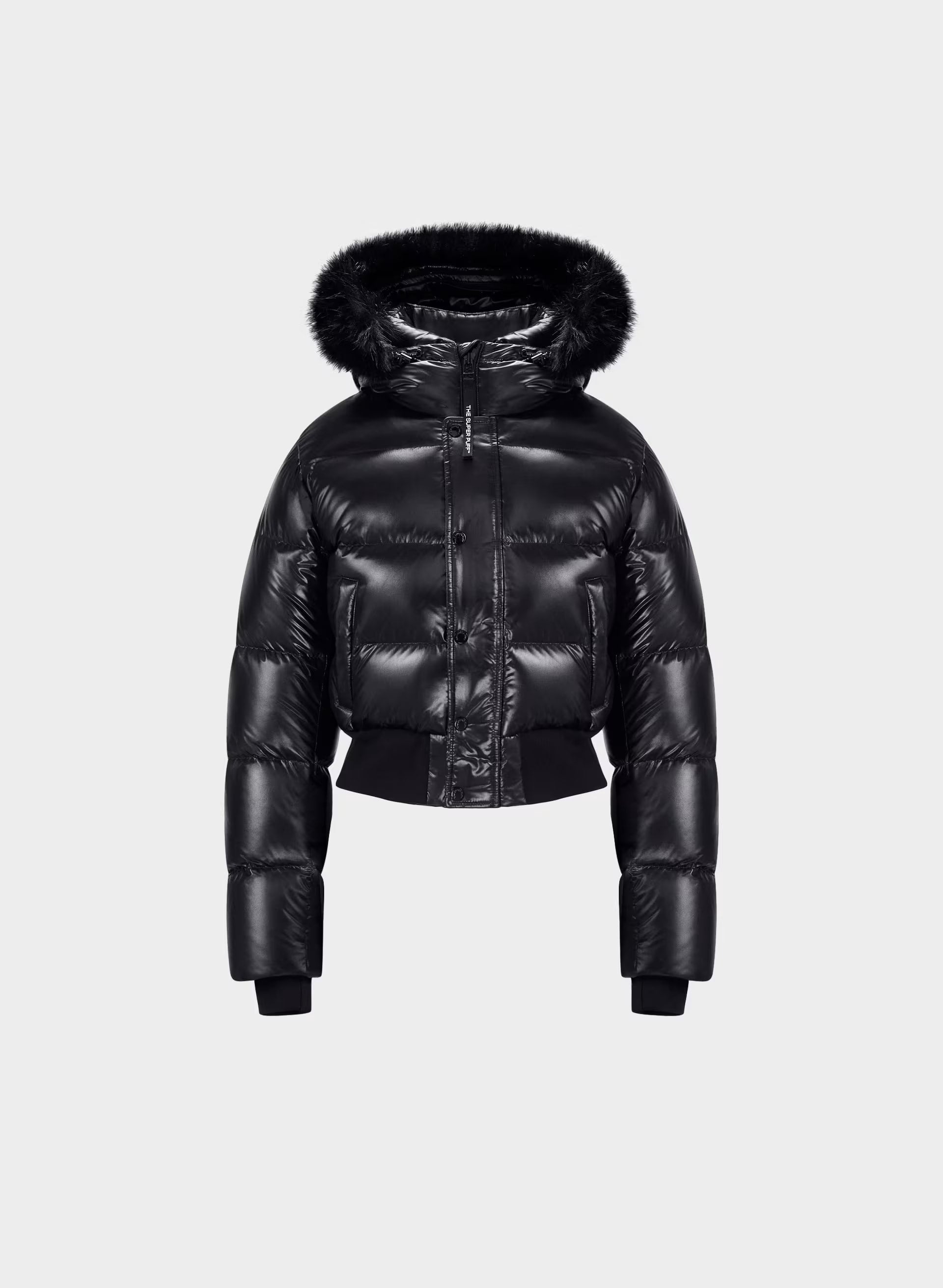 The Super Chalet Puff™ - Hi-Gloss - BLACK/BLACK