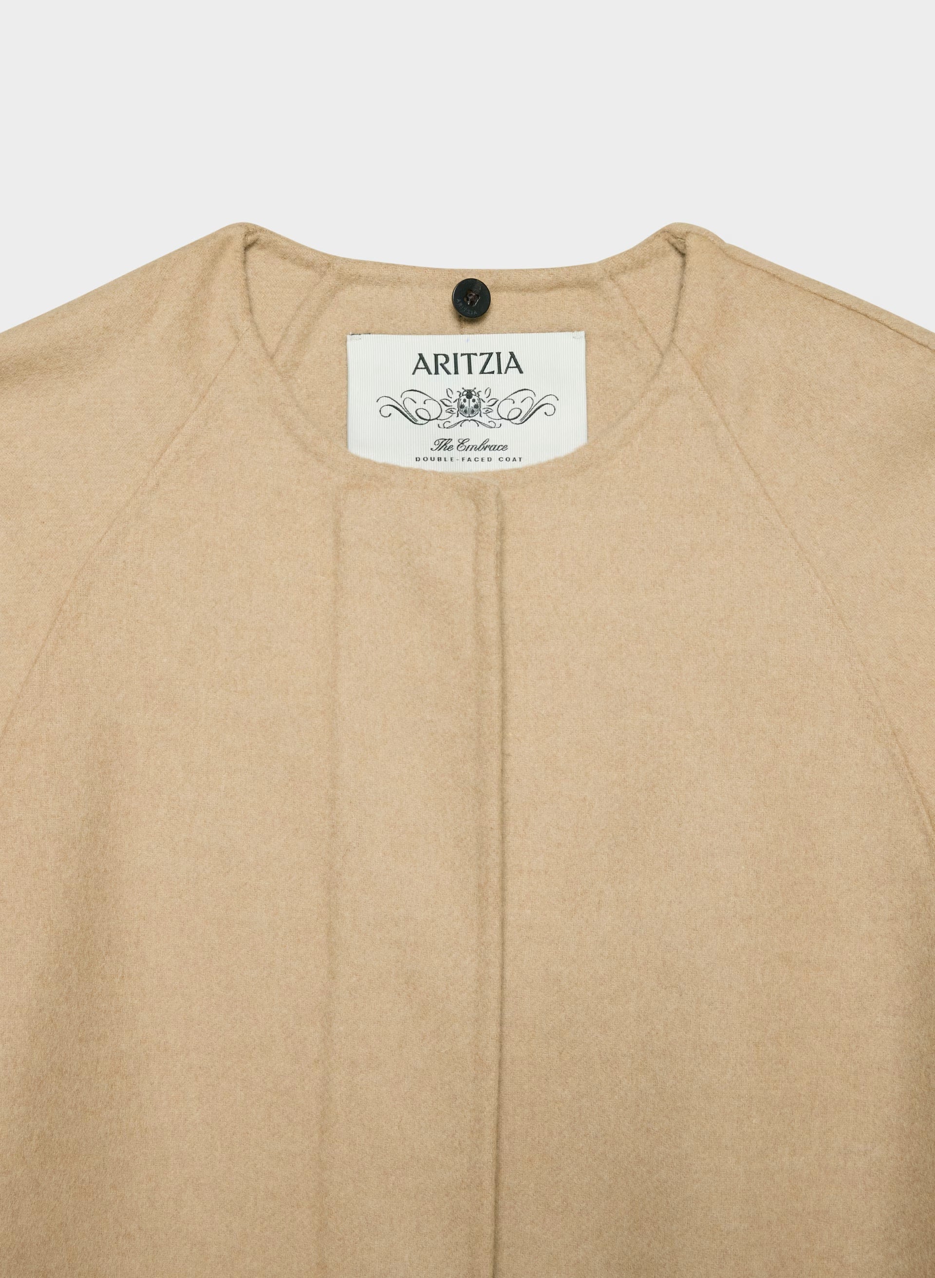The Embrace Double-Faced Coat - Luxe (Re)Wool - GOLD CAMEL