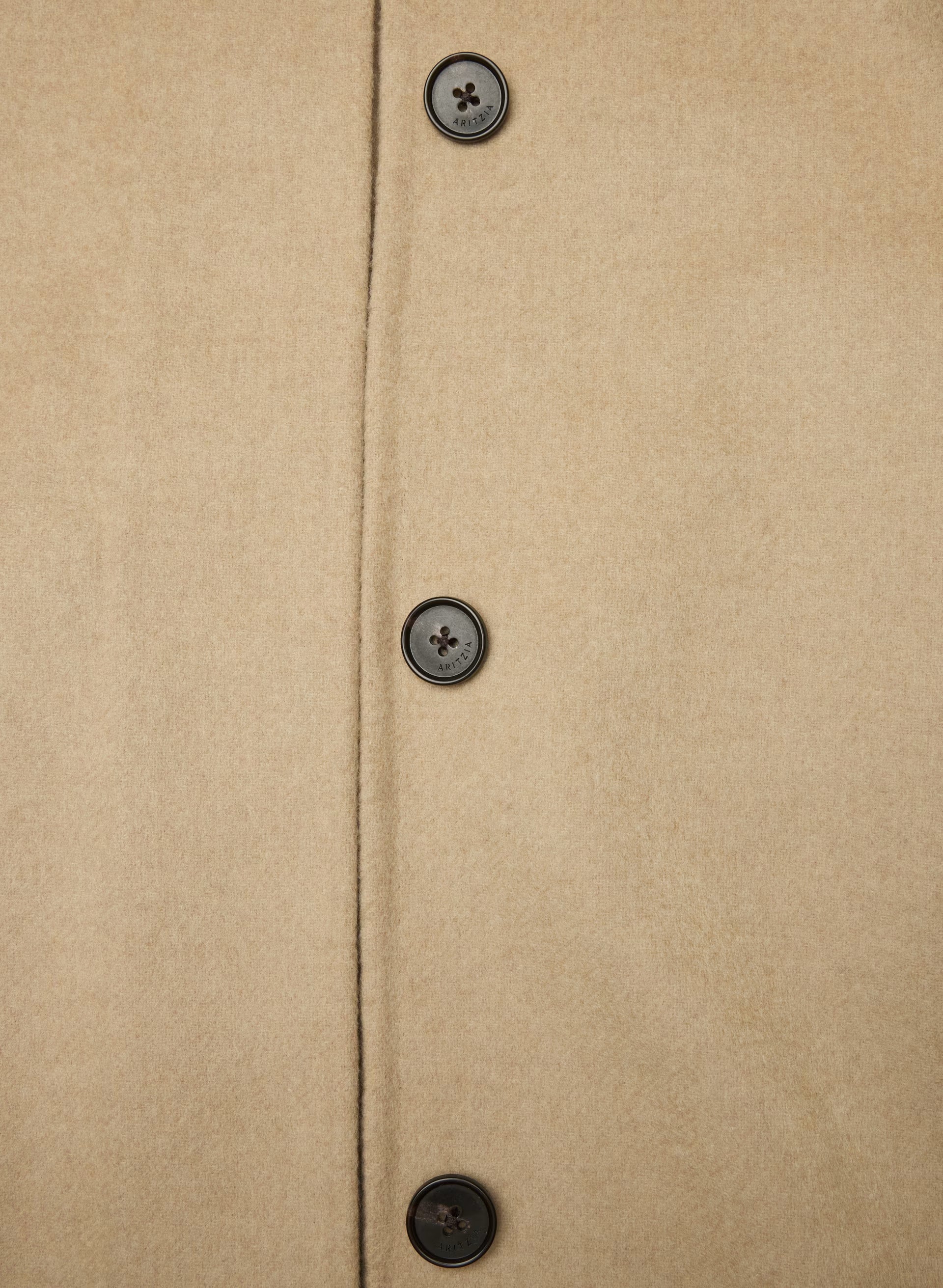 The Embrace Double-Faced Coat - Luxe (Re)Wool - GOLD CAMEL