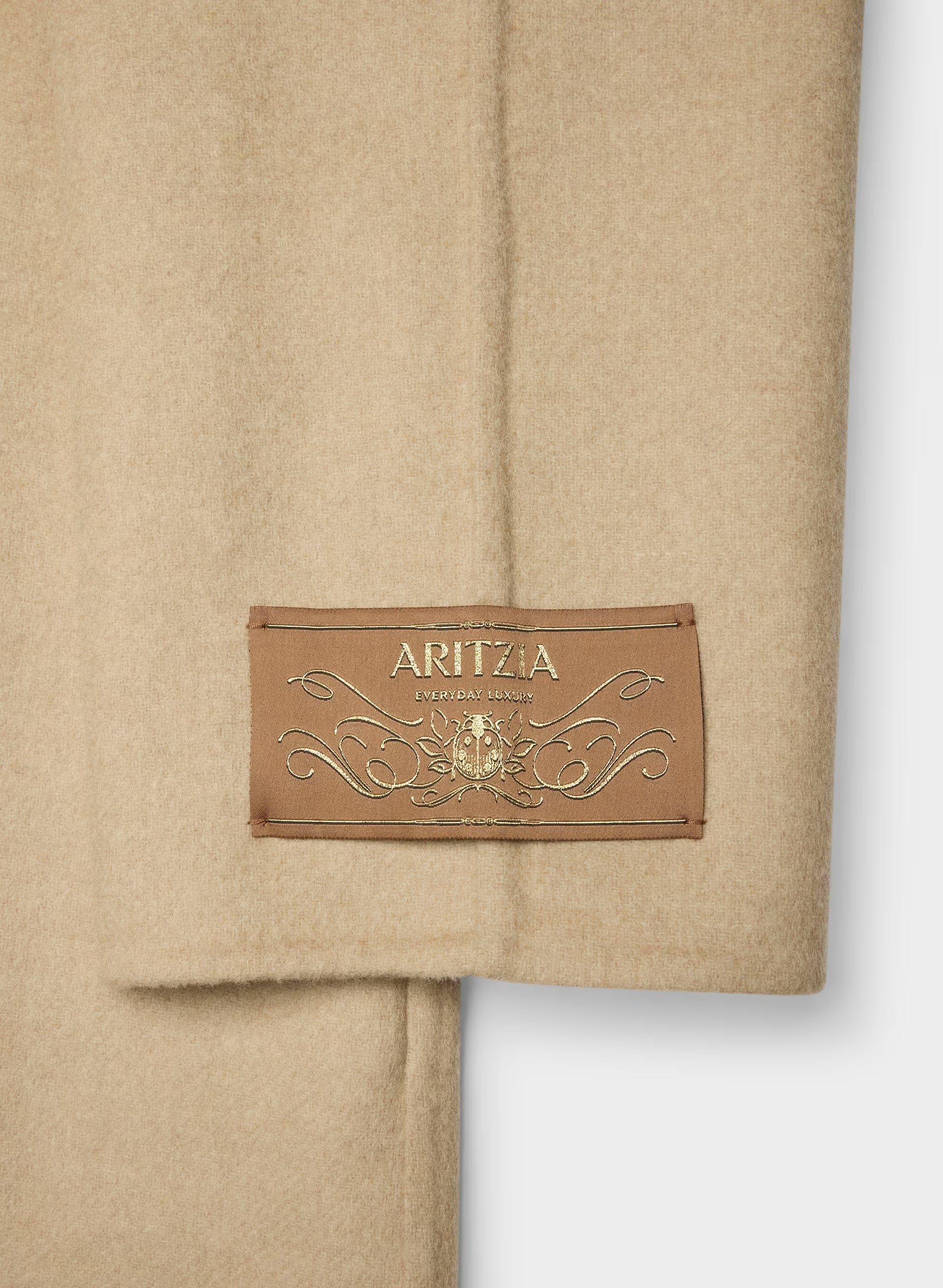 The Embrace Double-Faced Coat - Luxe (Re)Wool - GOLD CAMEL