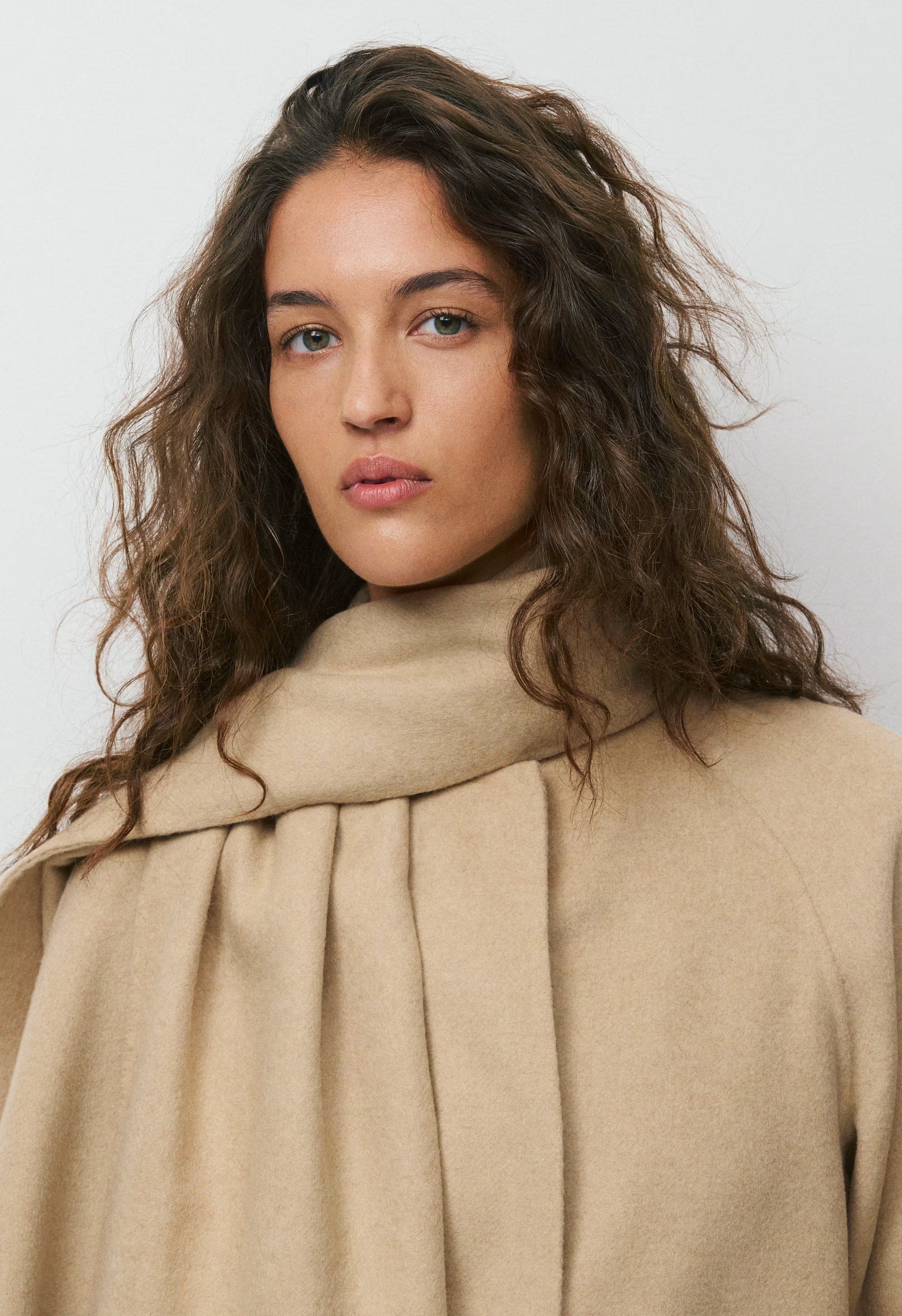 The Embrace Double-Faced Coat - Luxe (Re)Wool - GOLD CAMEL