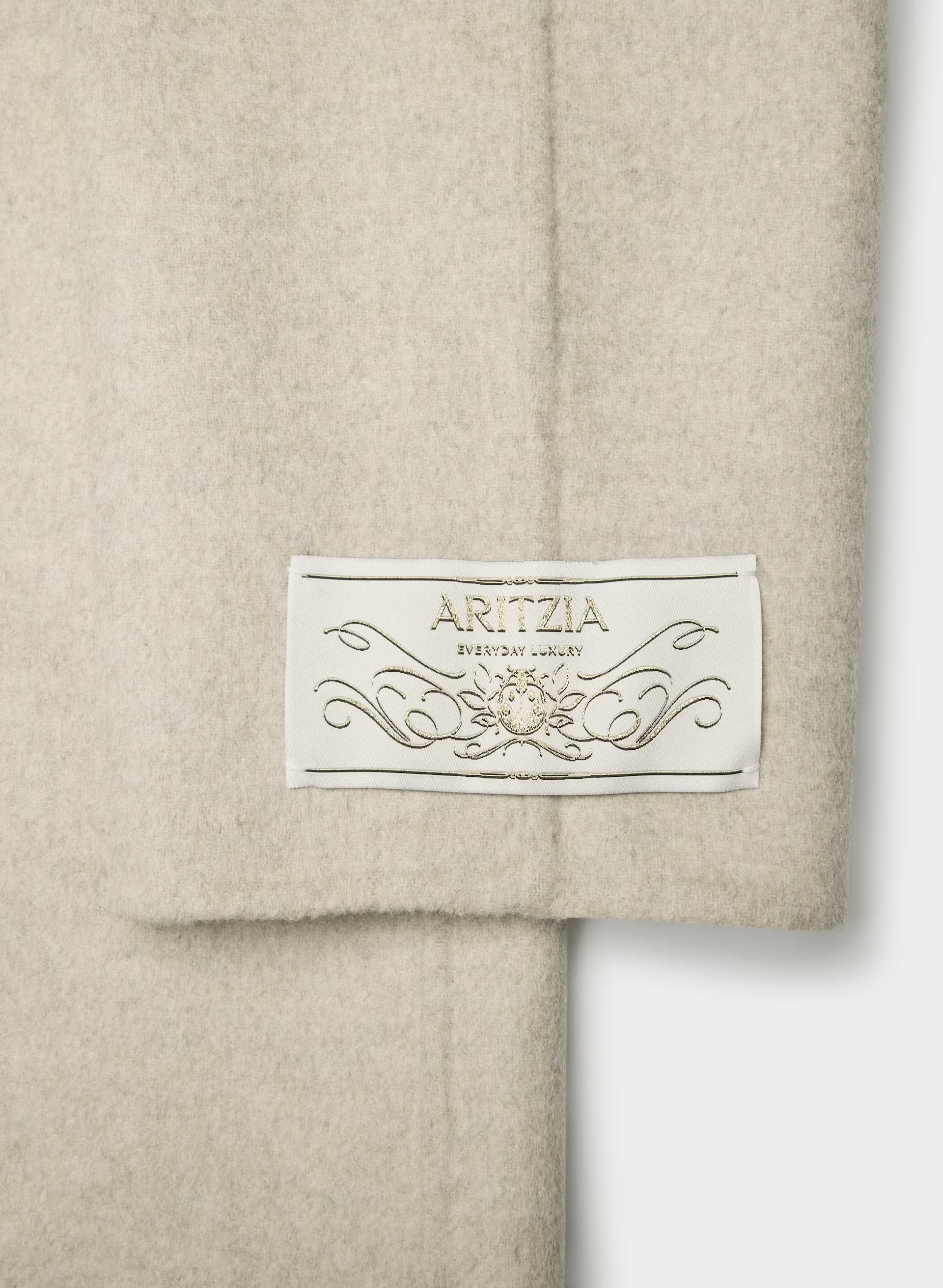 The Embrace Double-Faced Coat - Luxe (Re)Wool - HEATHER MATTE PEARL