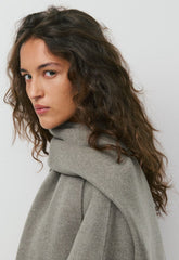 The Embrace Double-Faced Coat - Luxe (Re)Wool - HEATHER DARK TAUPE