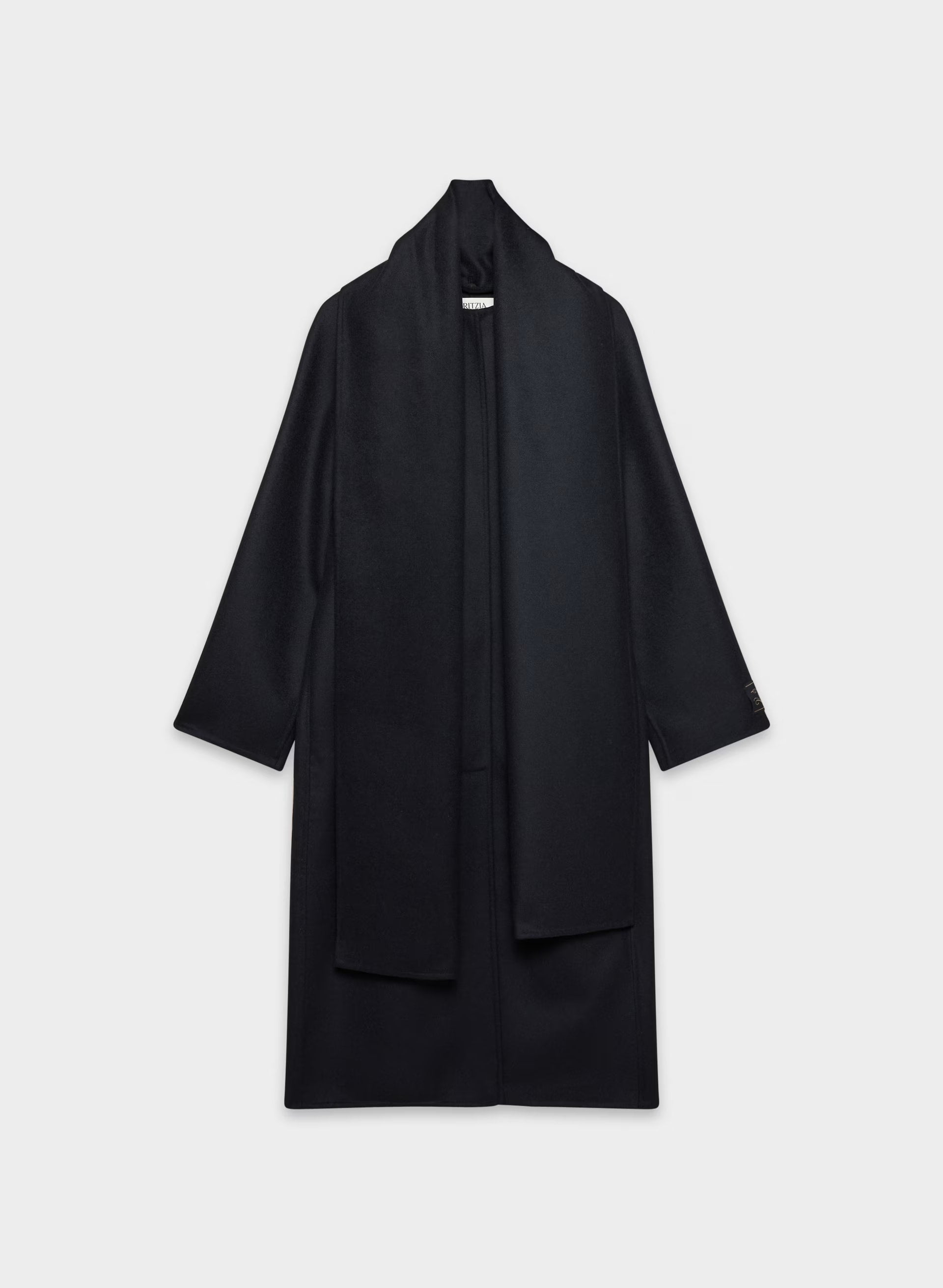 The Embrace Double-Faced Coat - Luxe (Re)Wool - DARK NIGHT NAVY