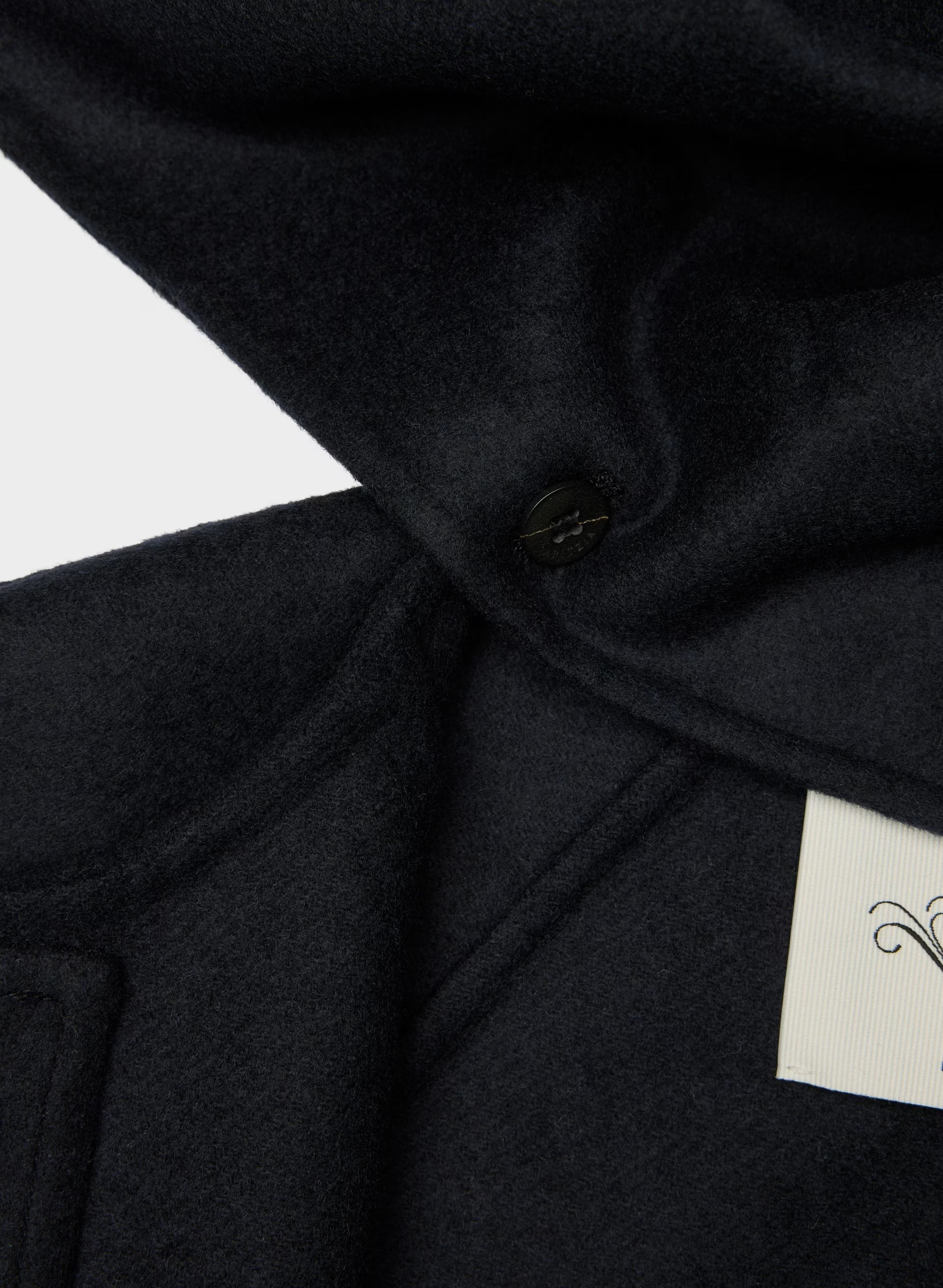 The Embrace Double-Faced Coat - Luxe (Re)Wool - DARK NIGHT NAVY