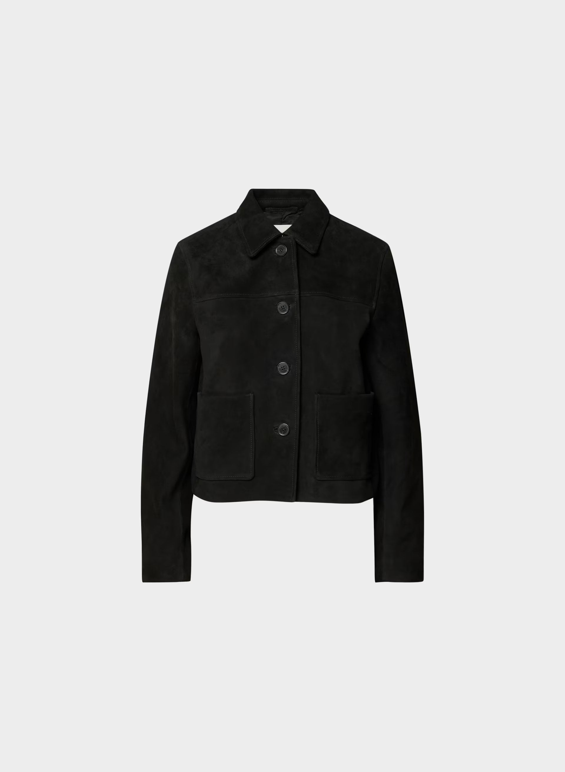 Tori Jacket - Suede - BLACK