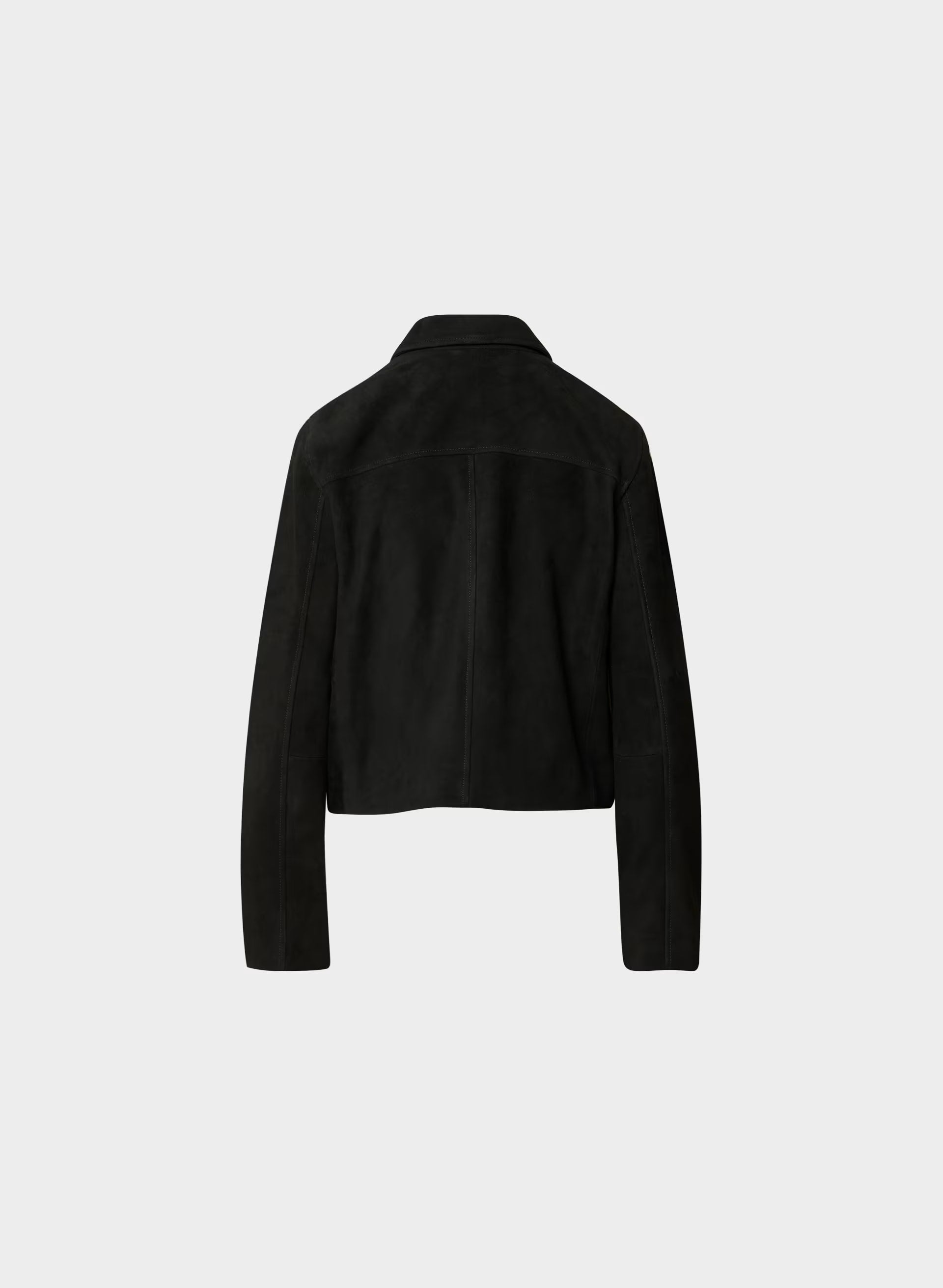 Tori Jacket - Suede - BLACK