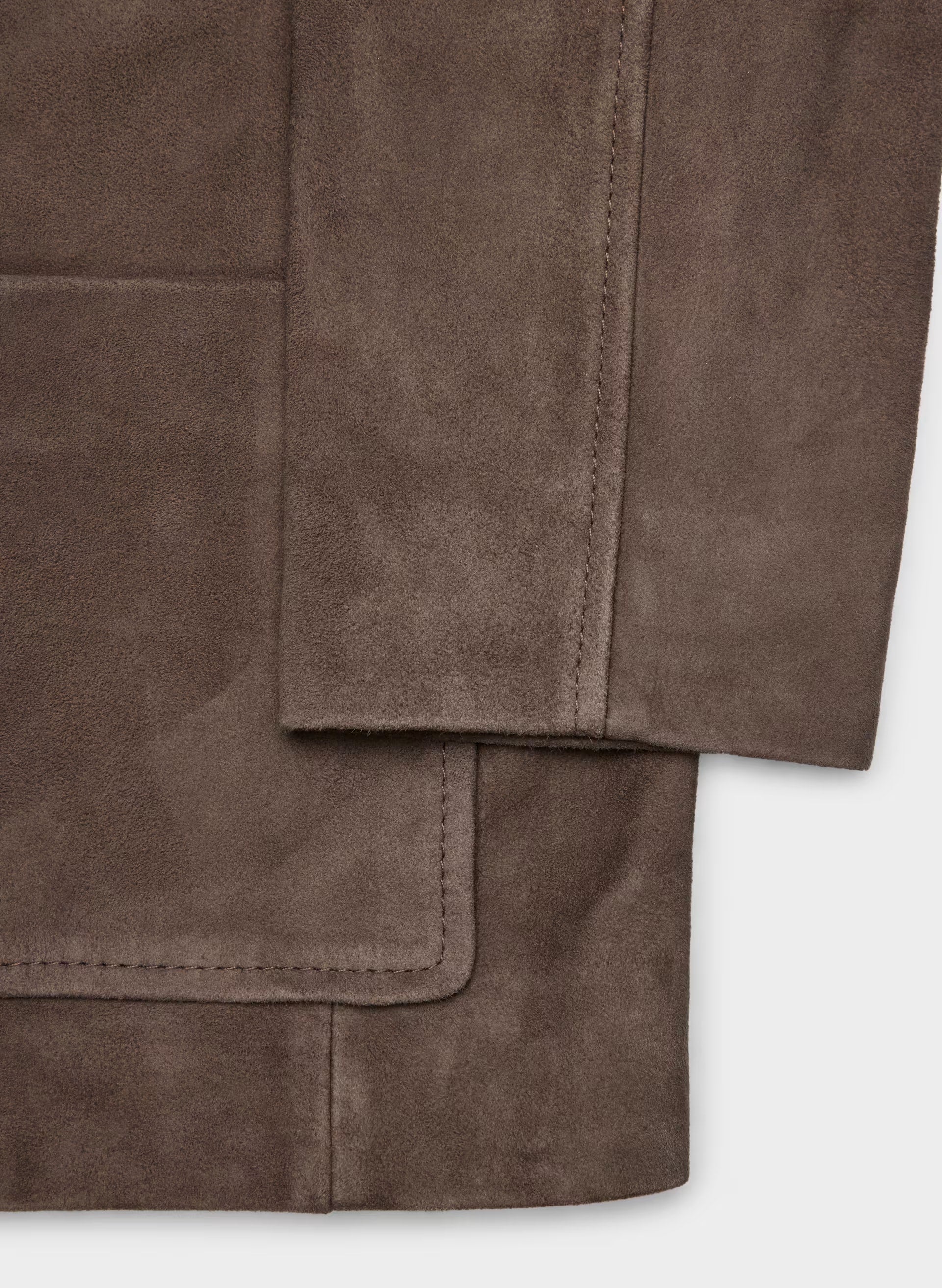 Tori Jacket - Suede - DARK CHOCOLATE