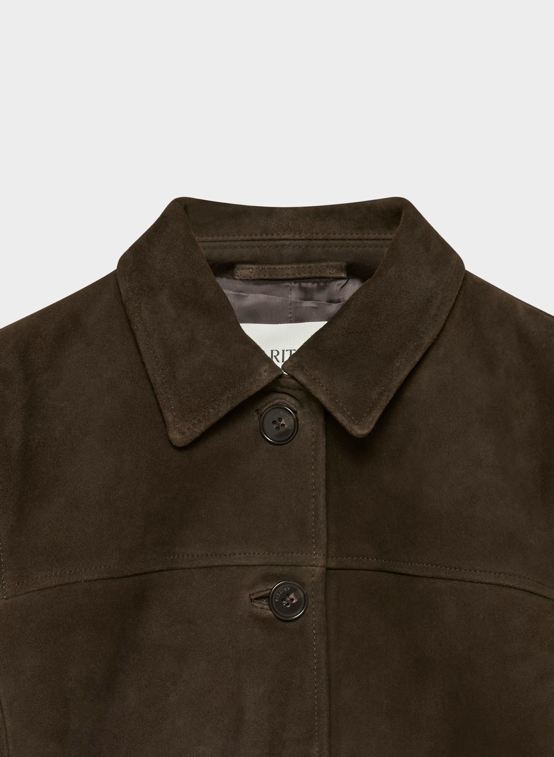 Tori Jacket - Suede - CACAO NIB BROWN