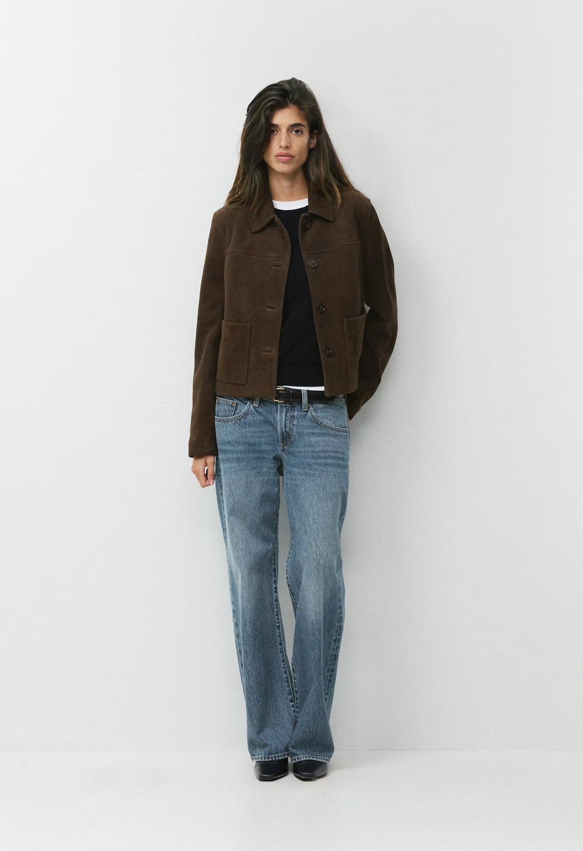 Tori Jacket - Suede - CACAO NIB BROWN
