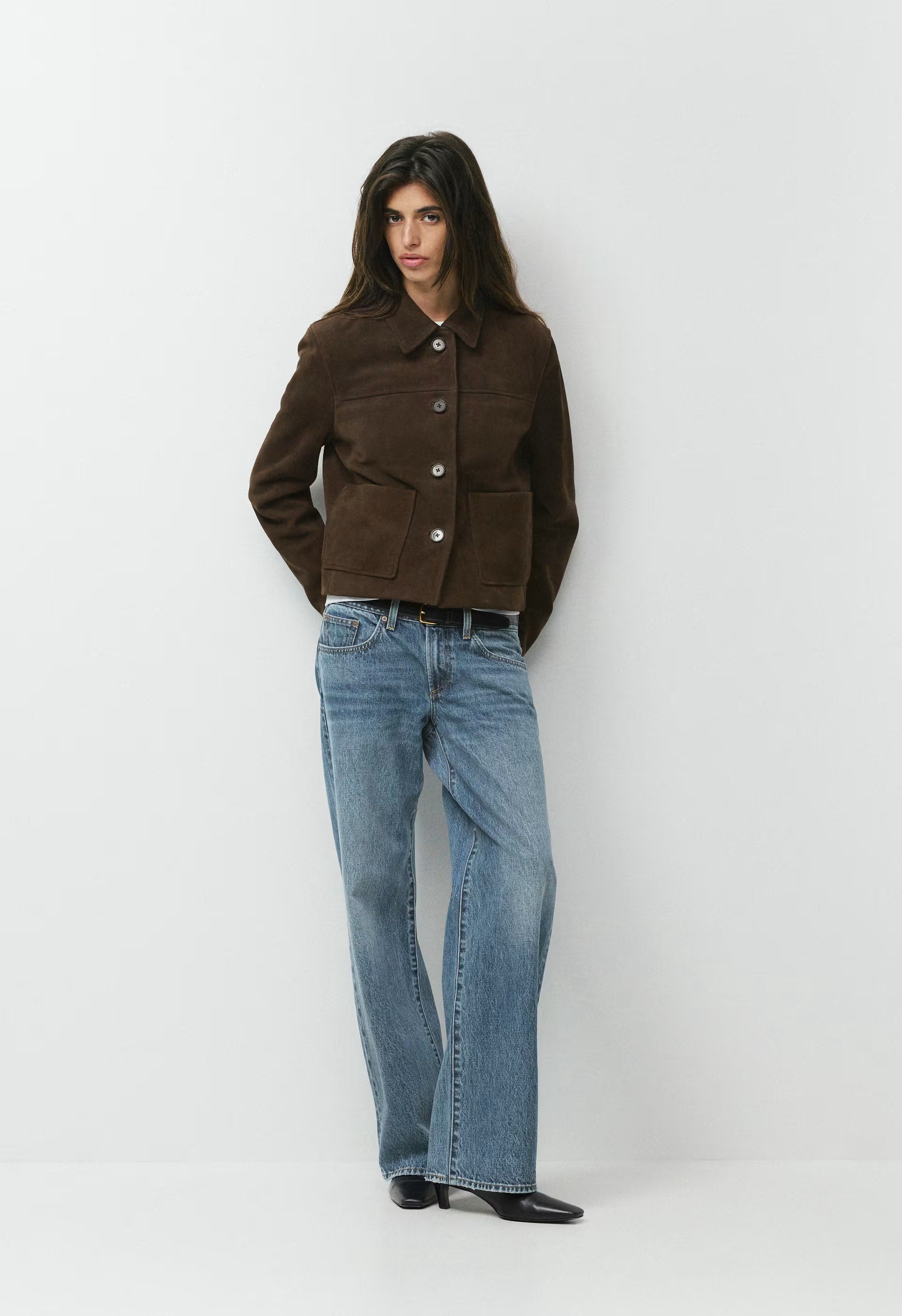 Tori Jacket - Suede - CACAO NIB BROWN