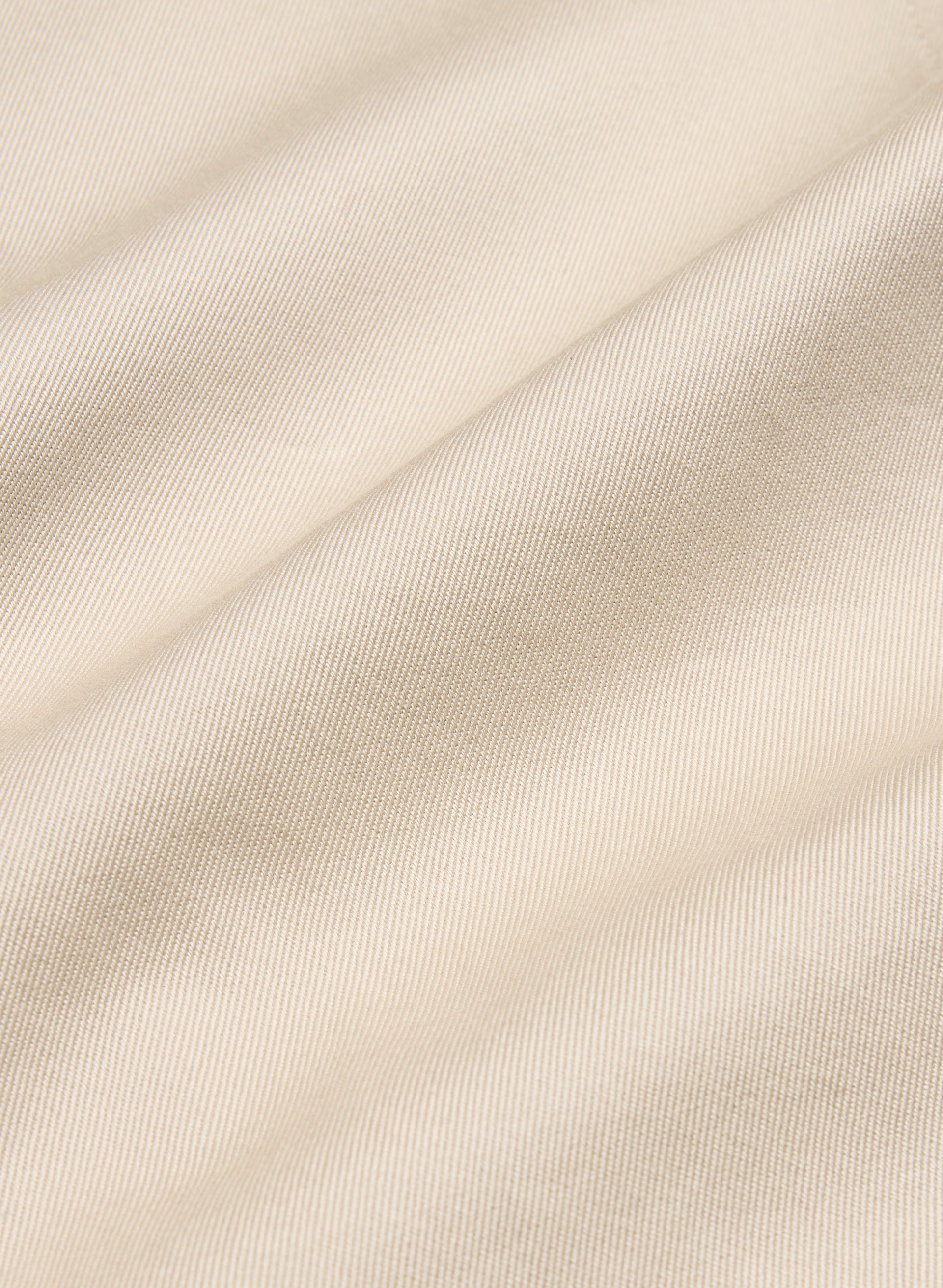 The Davis Short Trench Coat - Rich Twill - MARCONA BEIGE