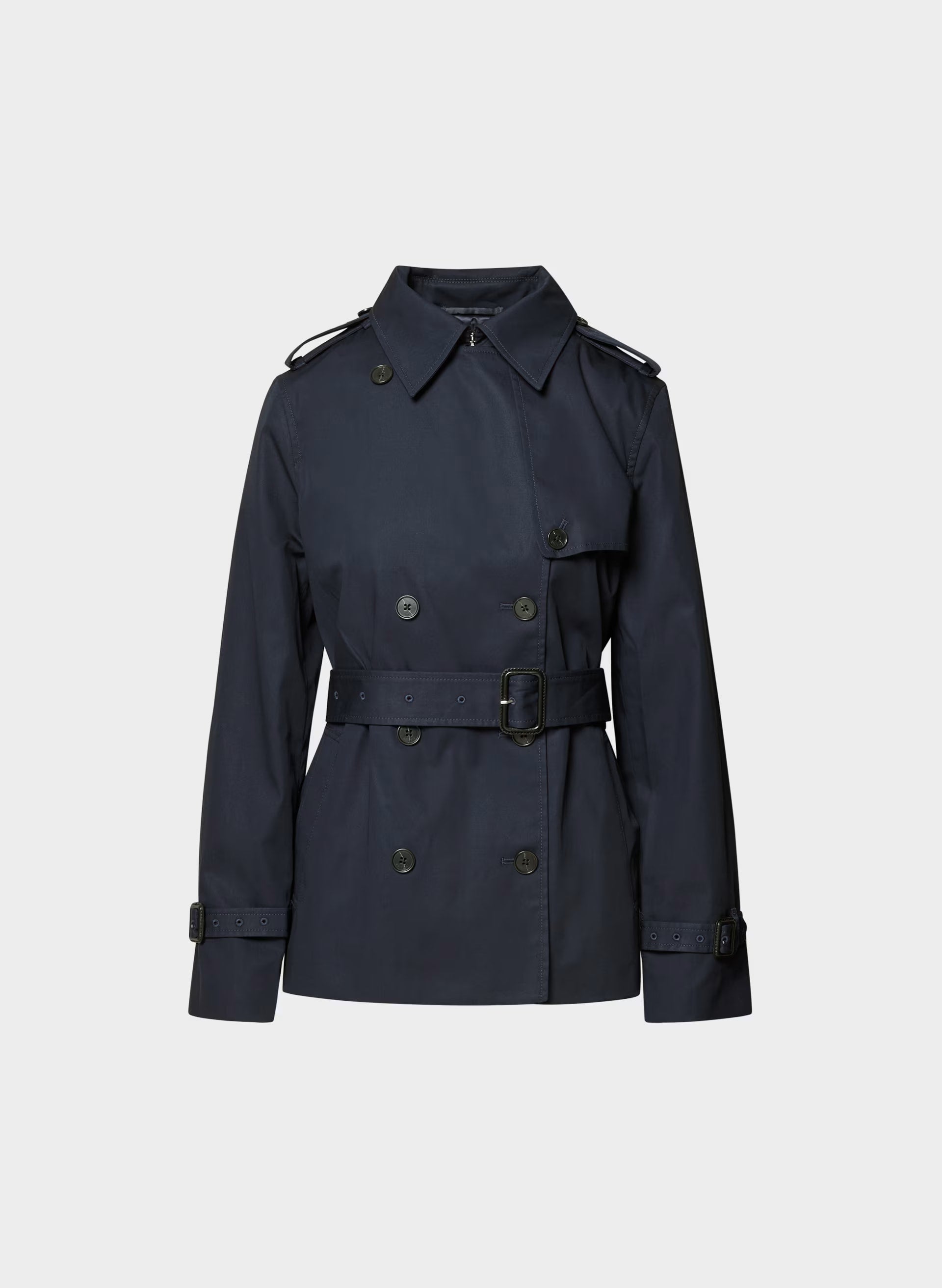 The Finch Short Trench Coat - City Twill - ADMIRAL