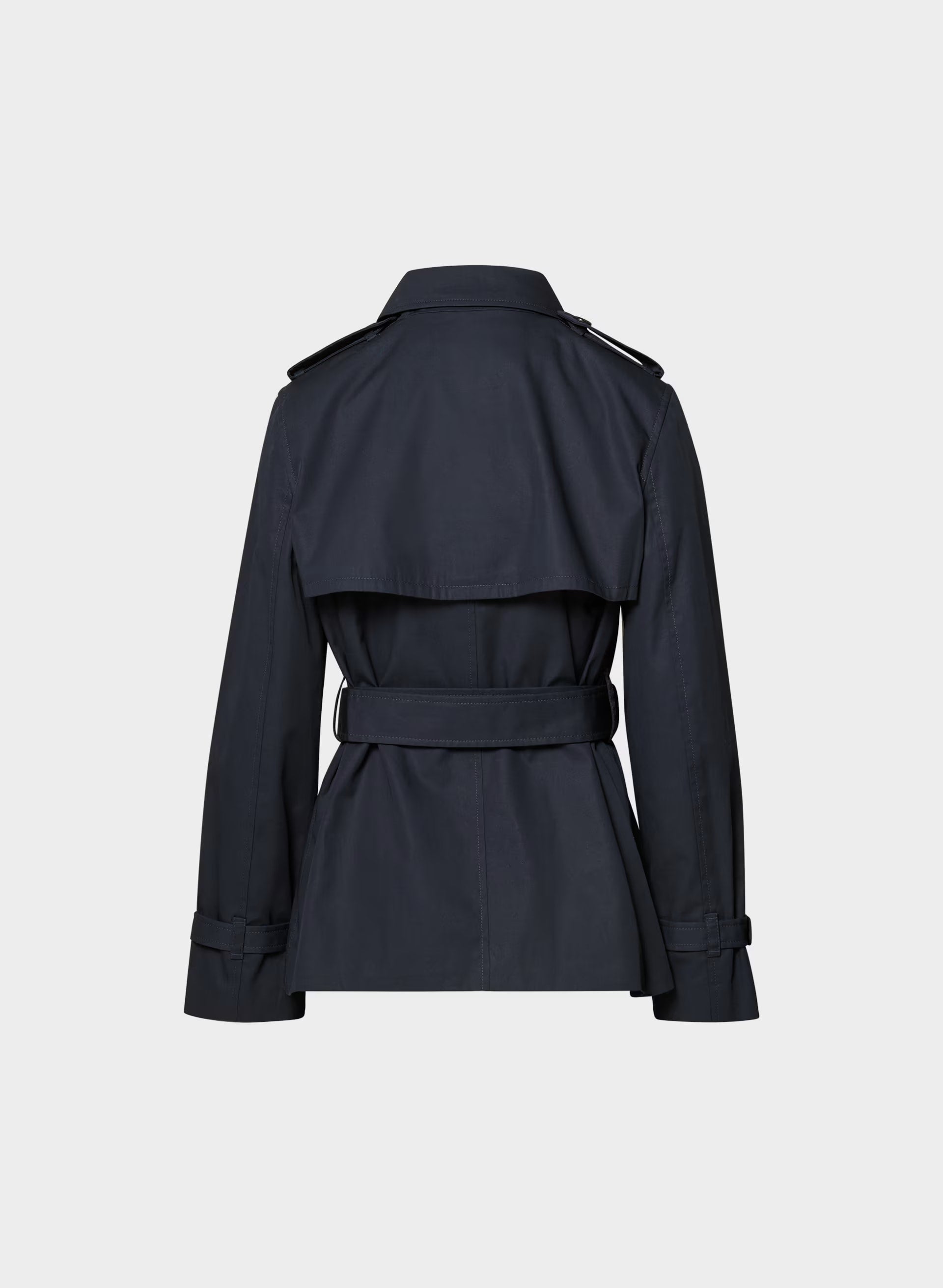 The Finch Short Trench Coat - City Twill - ADMIRAL