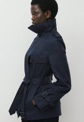 The Finch Short Trench Coat - City Twill - ADMIRAL