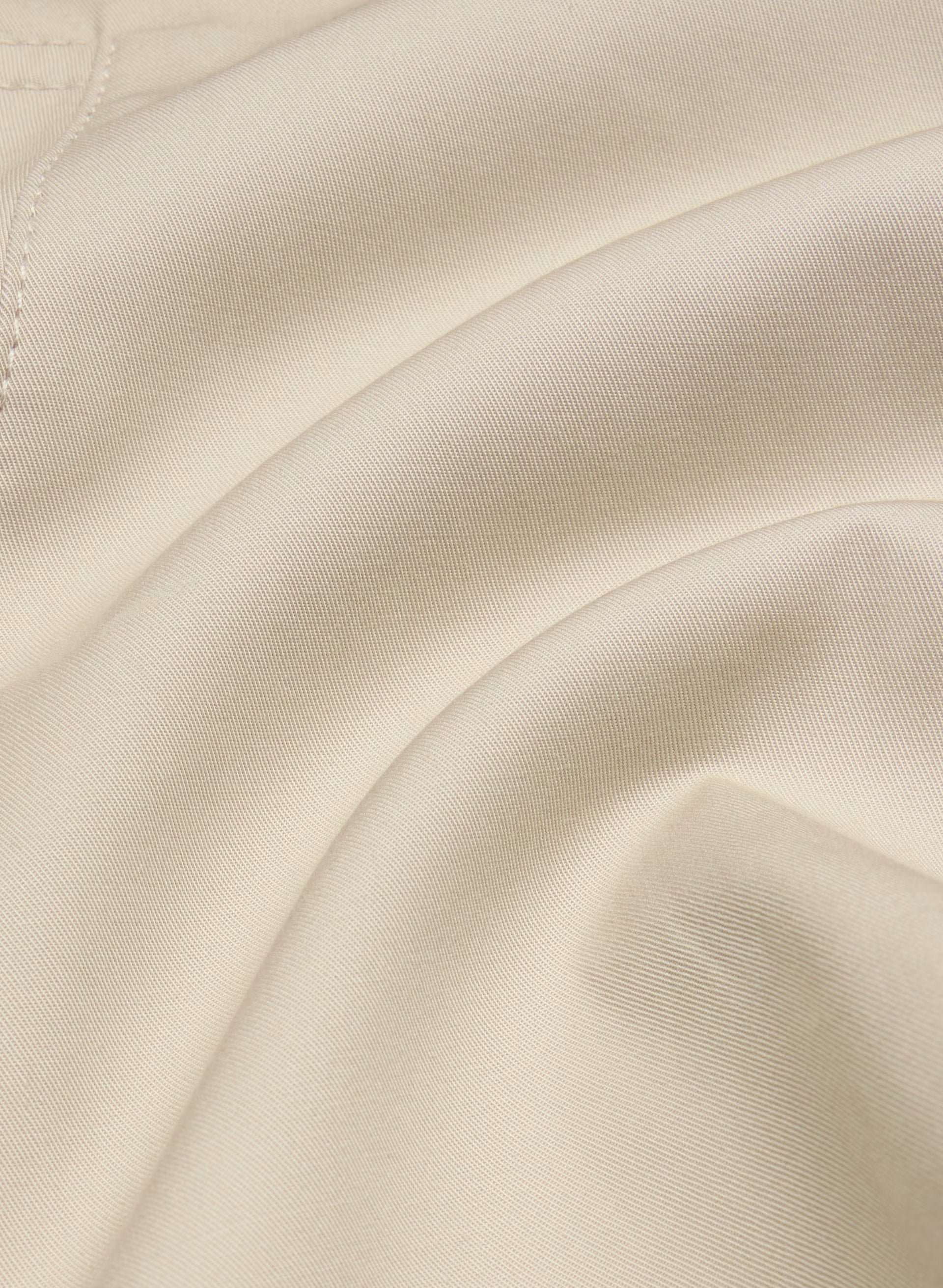 The Finch Short Trench Coat - City Twill - MARCONA BEIGE
