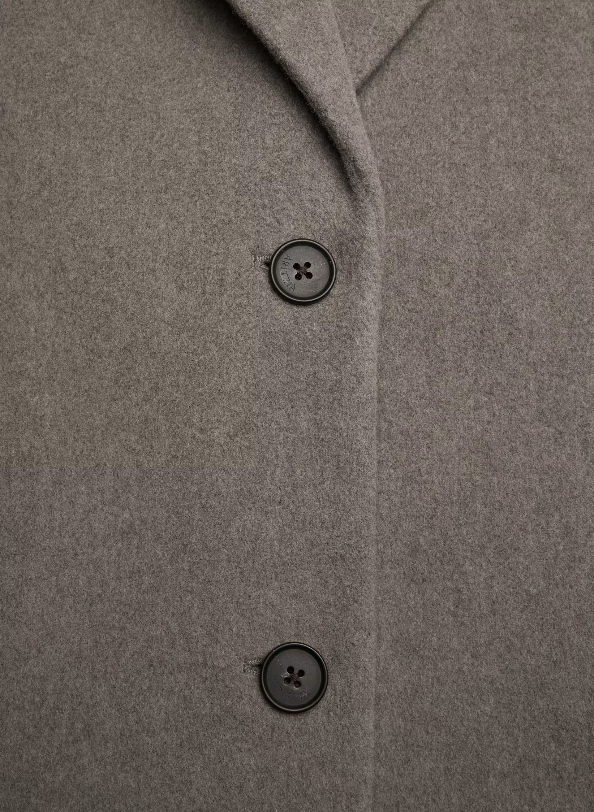 The Only Coat - Soft Wool Cashmere - HEATHER NOMAD TAUPE