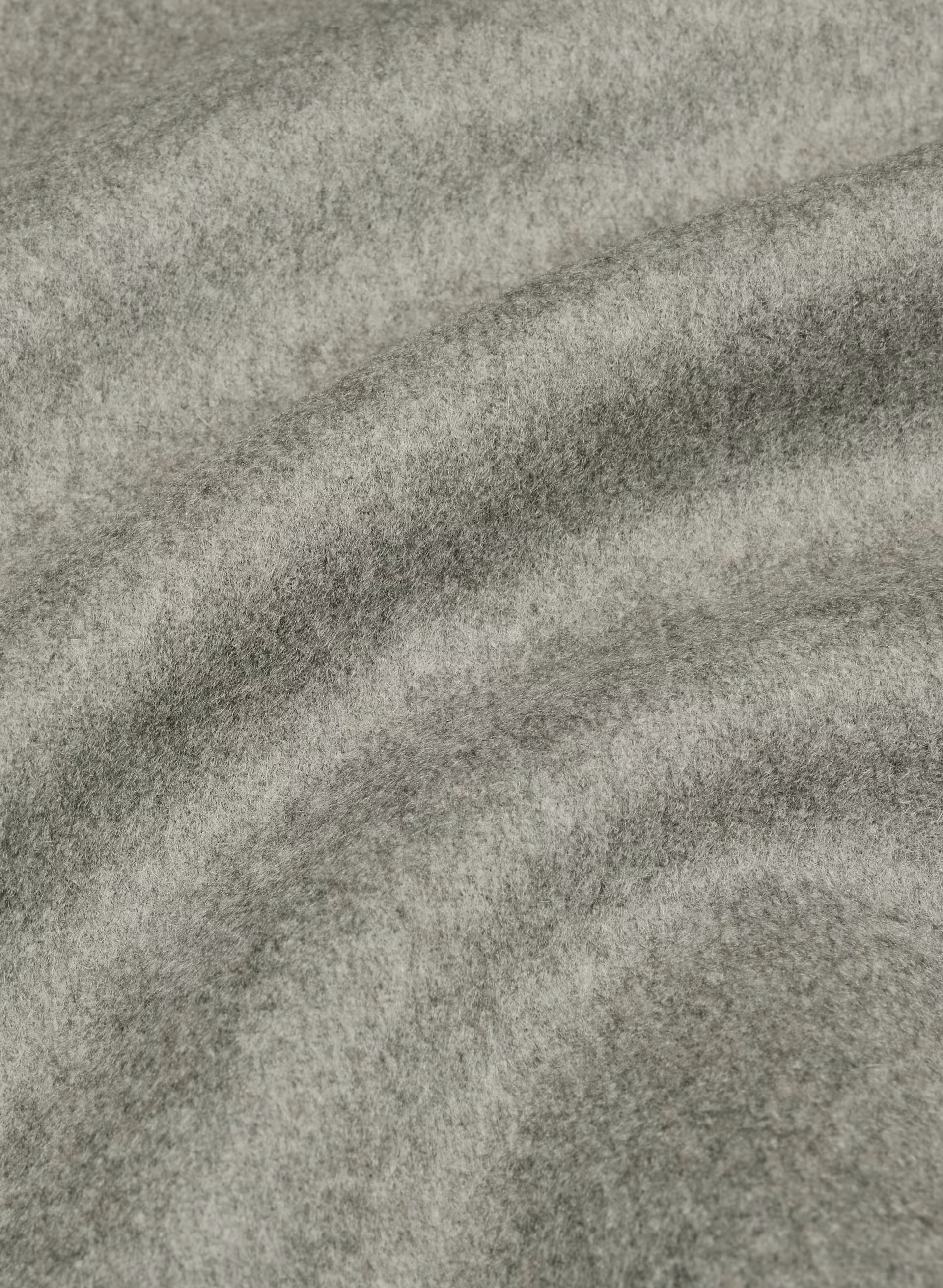 The Acacia Double-Faced Coat - Luxe (Re)Wool - HEATHER DARK TAUPE
