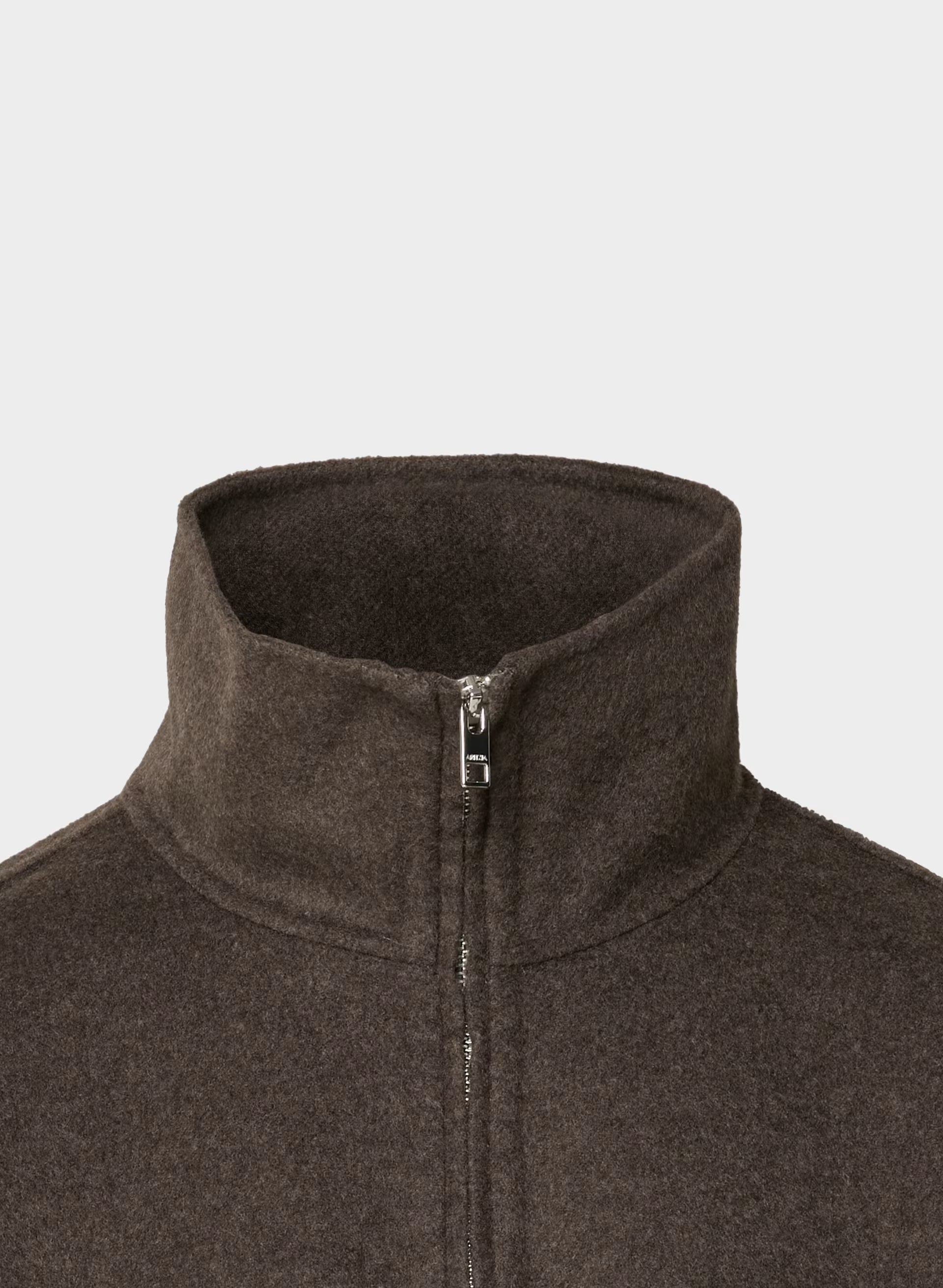 The Alder Double-Faced Coat - Luxe (Re)Wool - SOOT