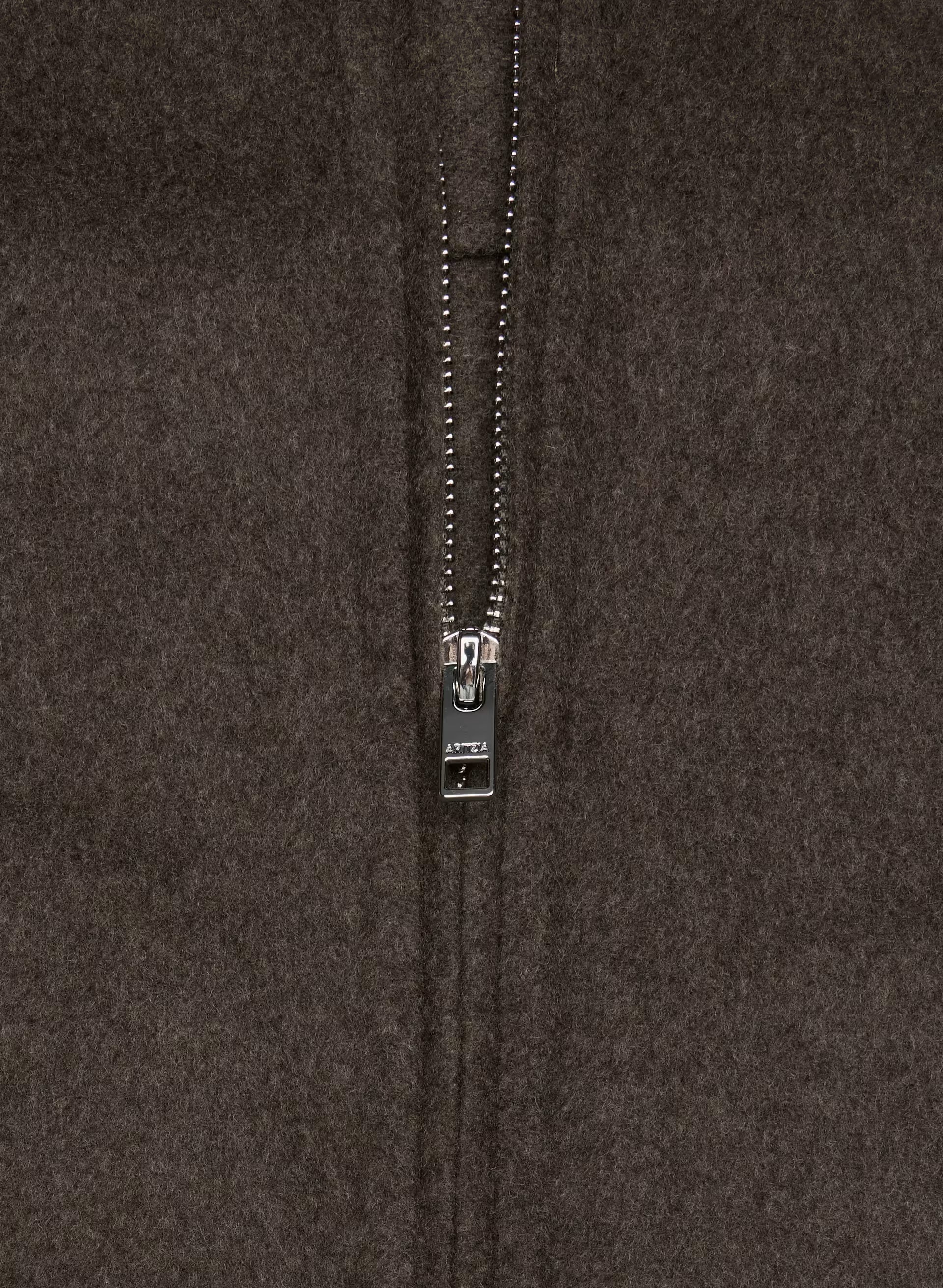 The Alder Double-Faced Coat - Luxe (Re)Wool - SOOT