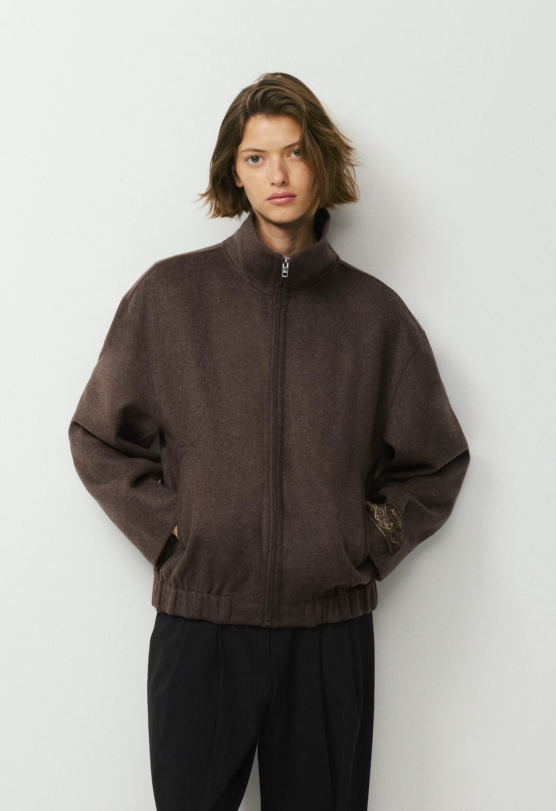 The Alder Double-Faced Coat - Luxe (Re)Wool - SOOT