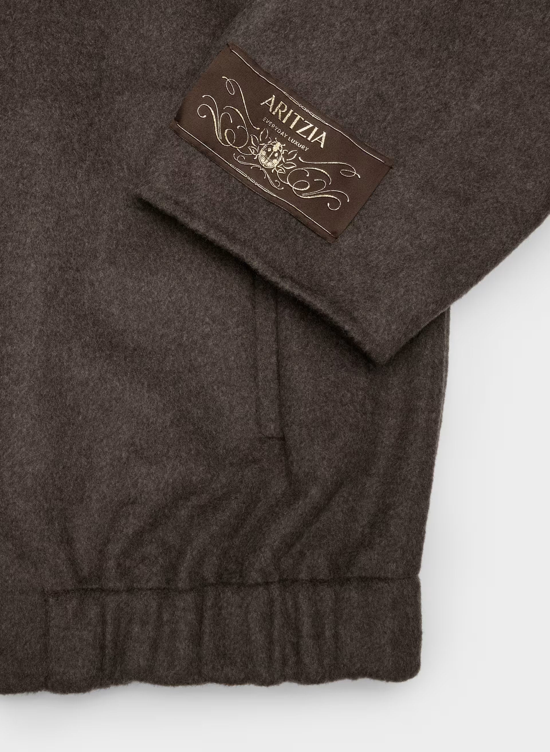 The Heath Double-Faced Coat - Luxe (Re)Wool - SOOT