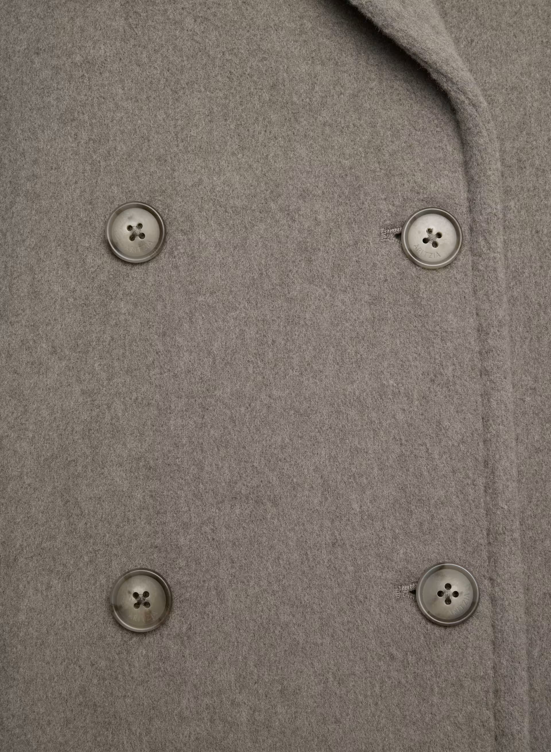 The Slouch™ Coat - Soft Wool Cashmere - HEATHER NOMAD TAUPE