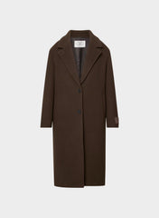 The Only Coat - Soft Wool Cashmere - BURNT CEDAR