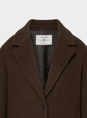 The Only Coat - Soft Wool Cashmere - BURNT CEDAR