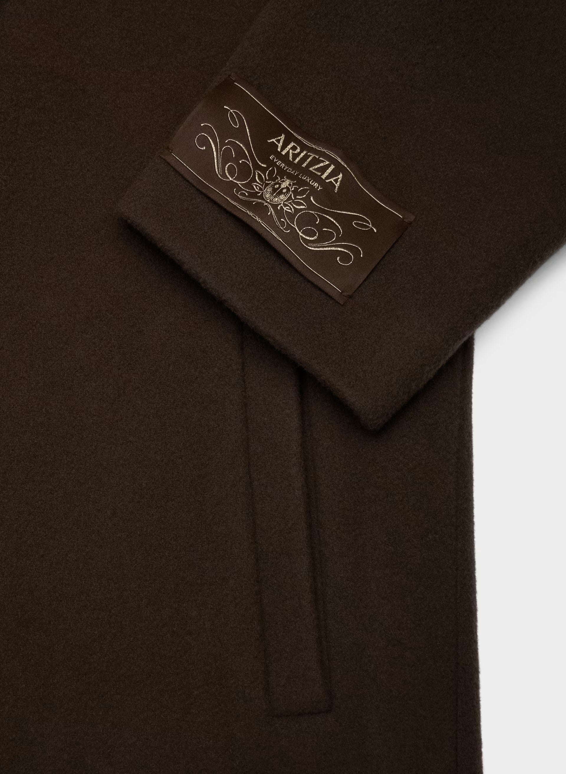 The Only Coat - Soft Wool Cashmere - BURNT CEDAR