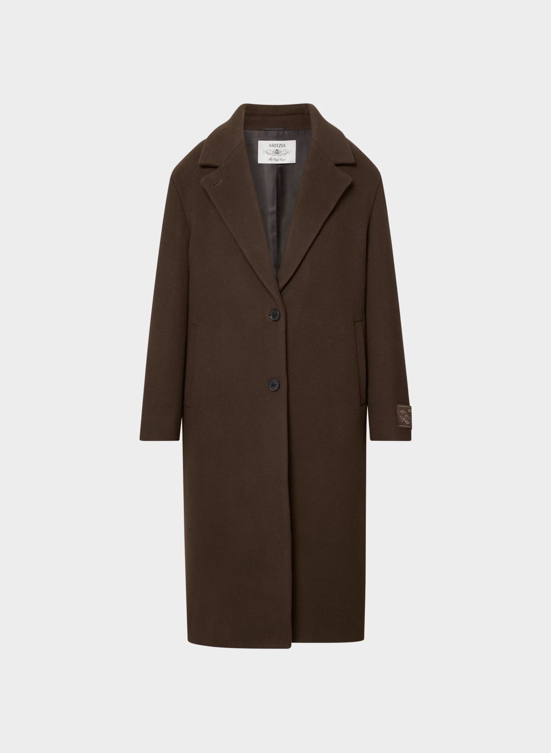 The Only Coat - Soft Wool Cashmere - BURNT CEDAR