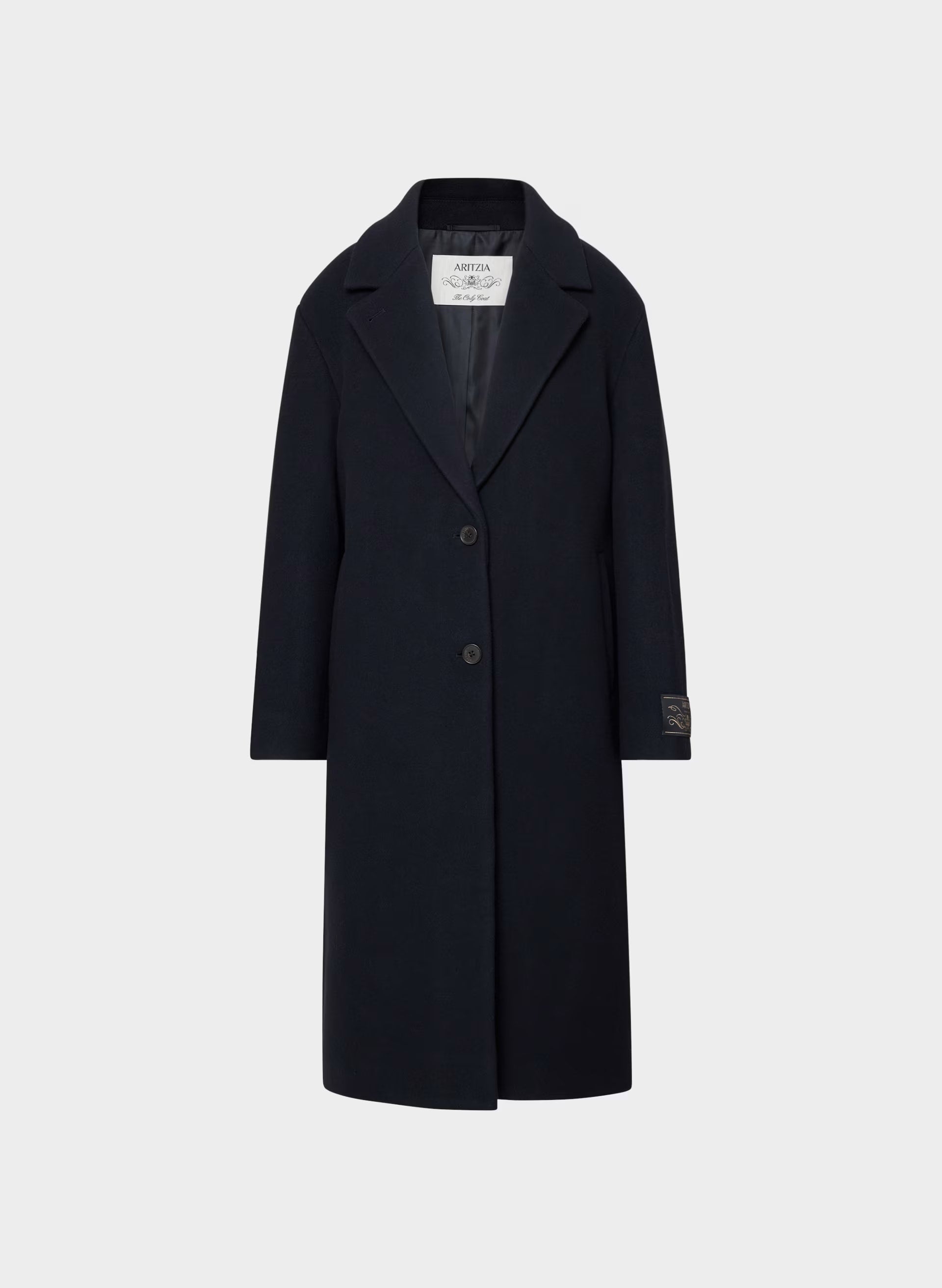 The Only Coat - Soft Wool Cashmere - ADMIRAL NAVY