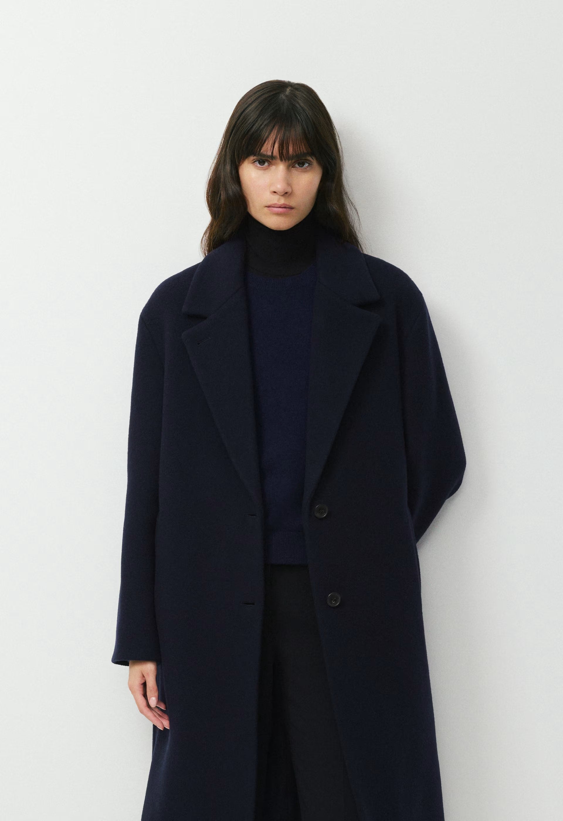 The Only Coat - Soft Wool Cashmere - ADMIRAL NAVY
