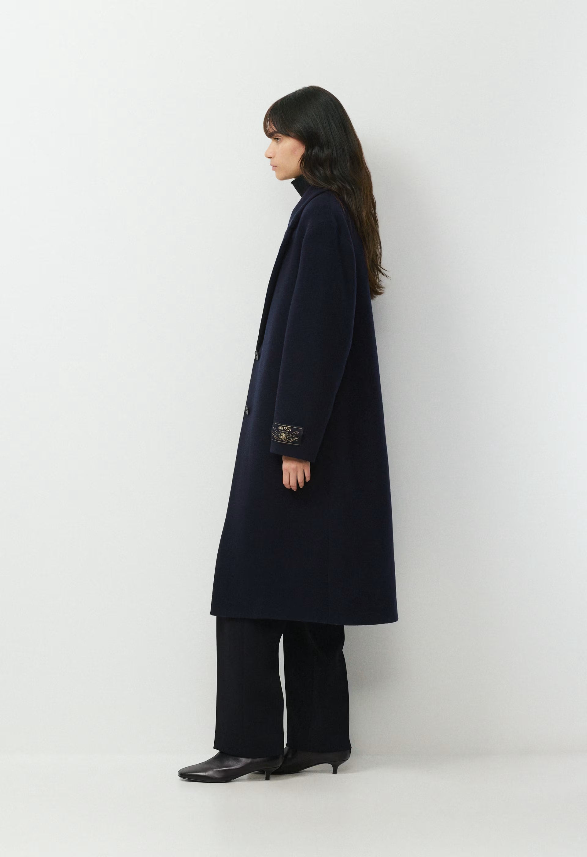 The Only Coat - Soft Wool Cashmere - ADMIRAL NAVY