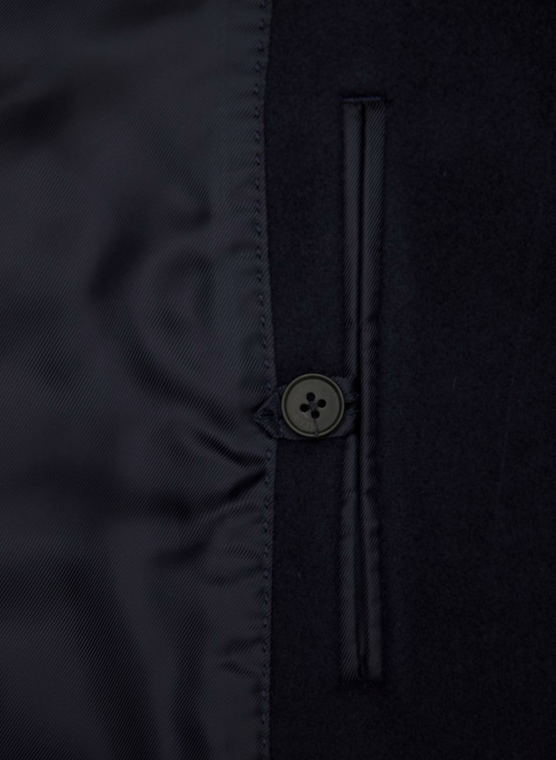 The Slouch™ Coat - Soft Wool Cashmere - ADMIRAL NAVY