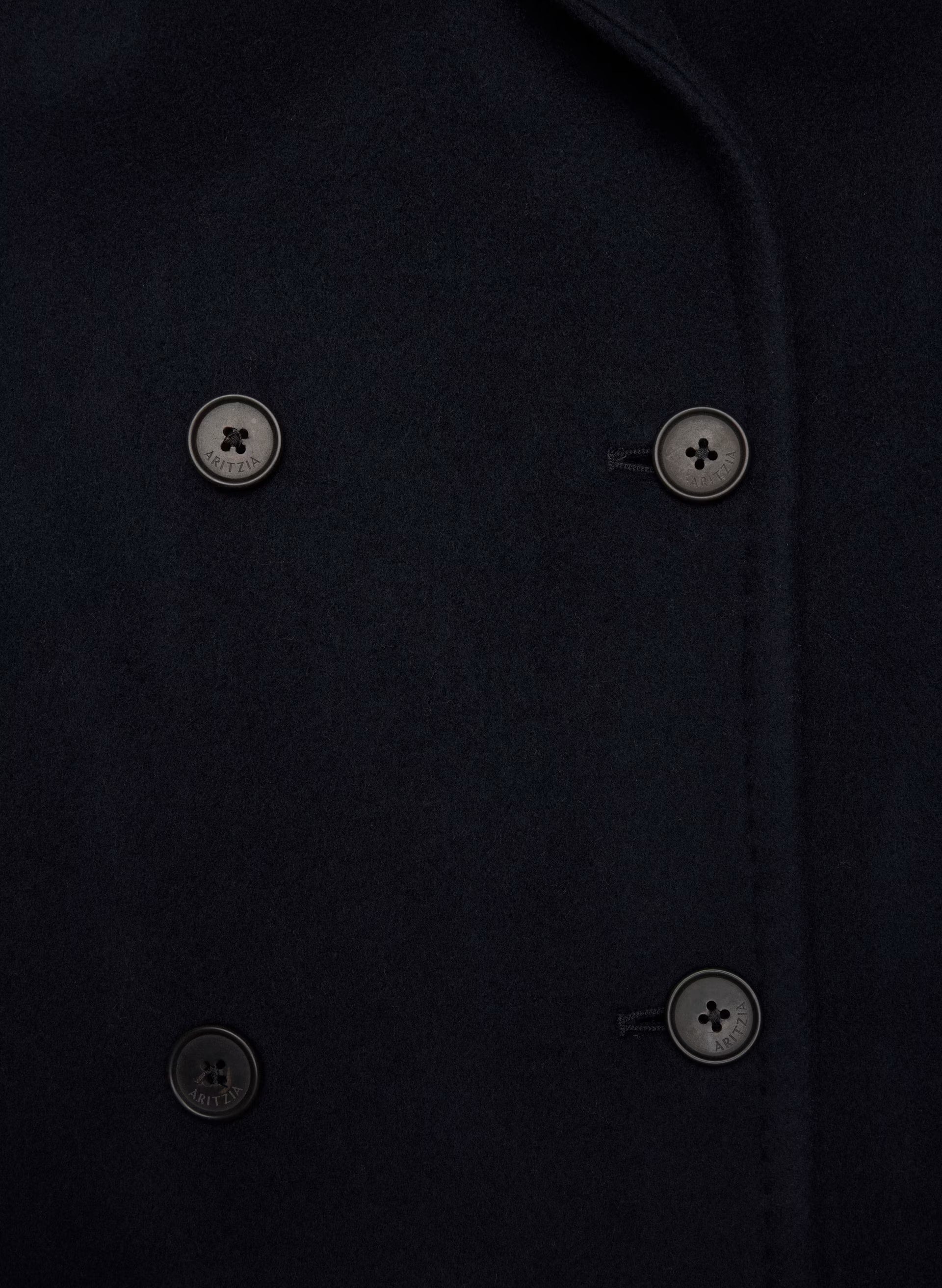 The Slouch™ Coat - Soft Wool Cashmere - ADMIRAL NAVY