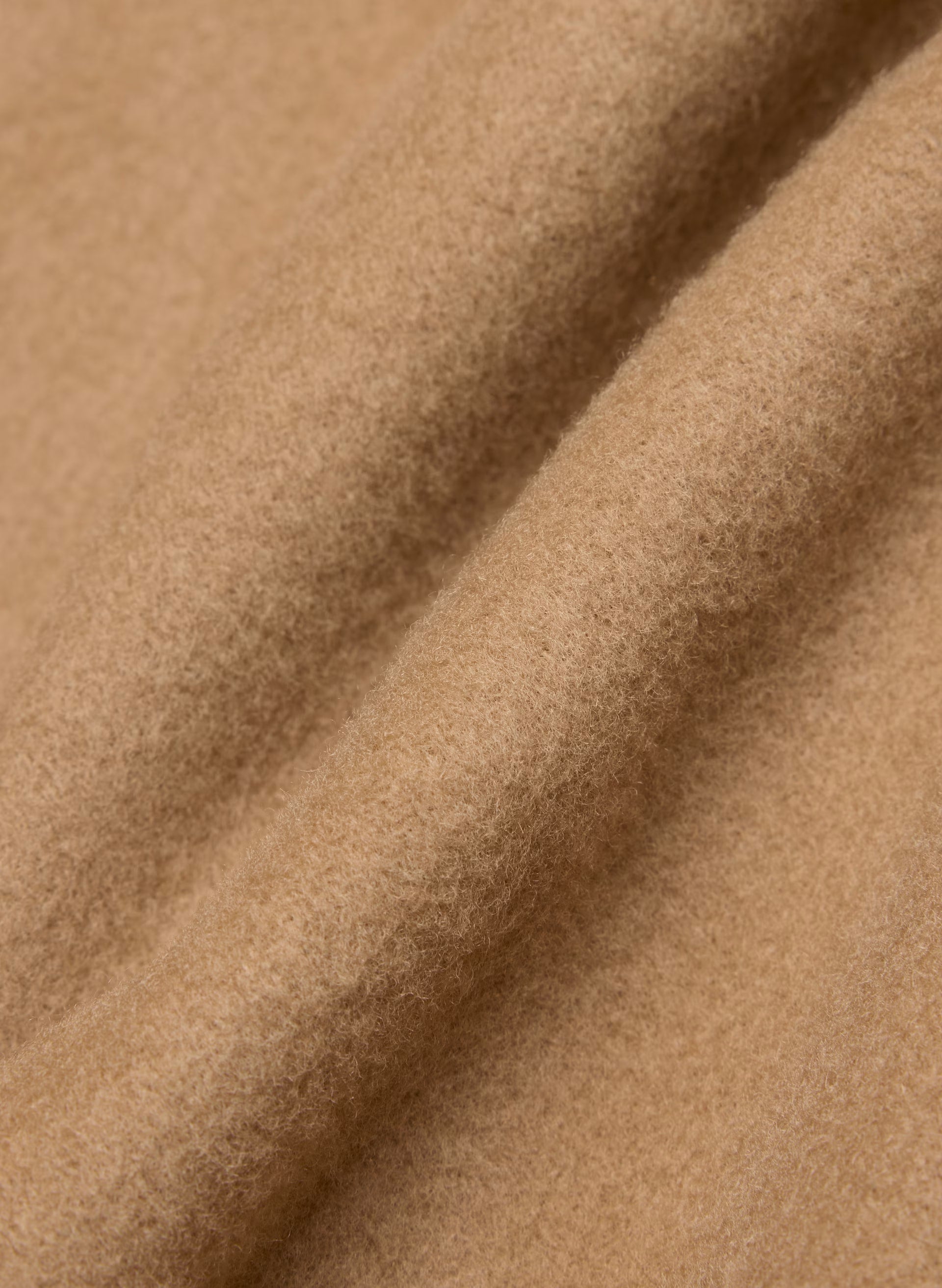 The Emilie Coat - Soft Wool Cashmere - COCOA SAND