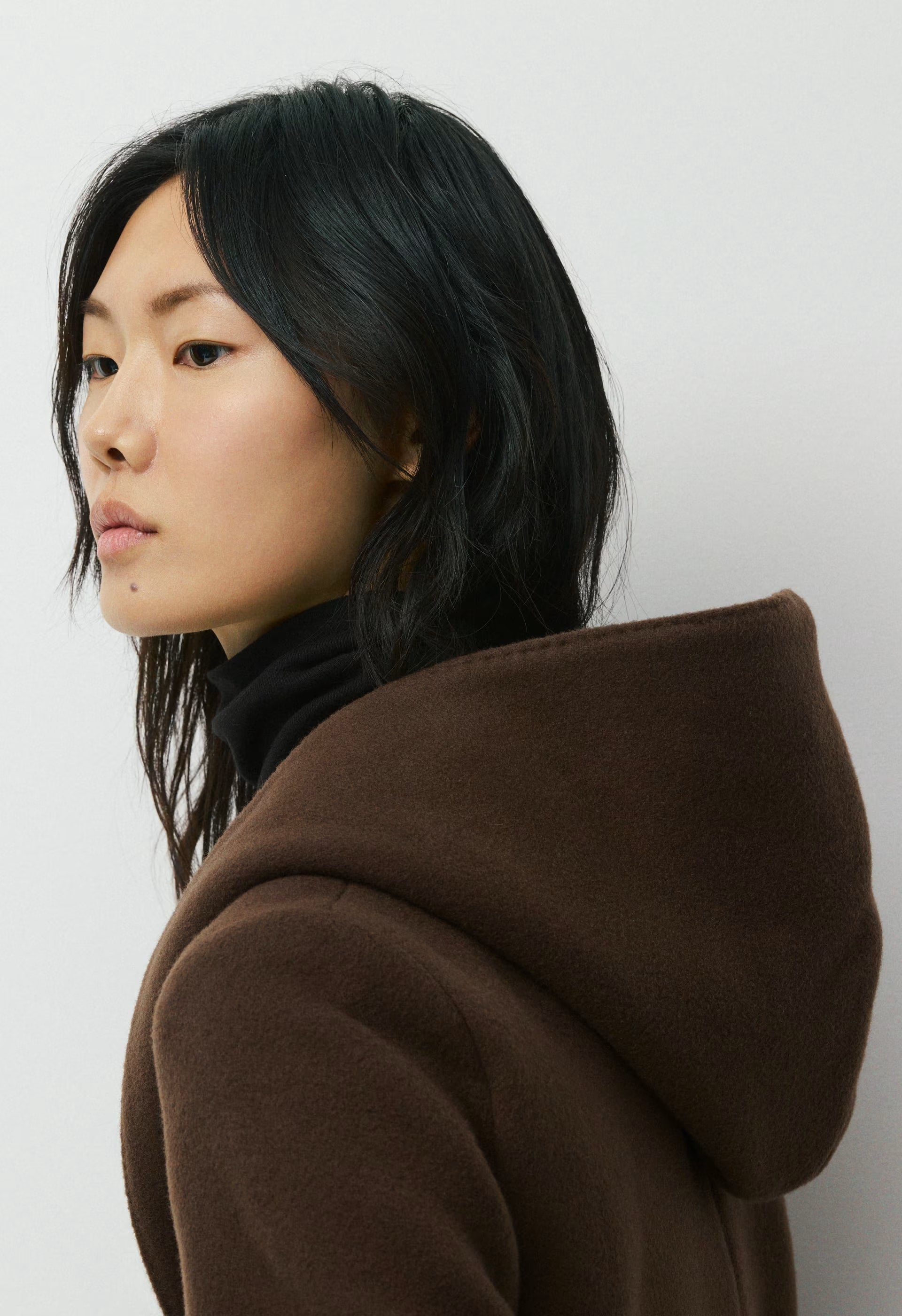 The Emilie Coat - Soft Wool Cashmere - BURNT CEDAR