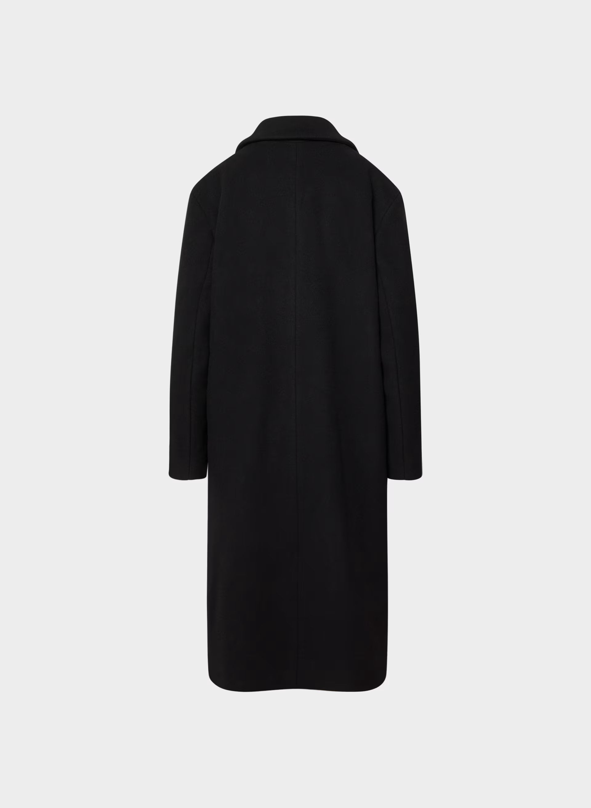 The Only Coat - Soft Wool Cashmere - BLACK